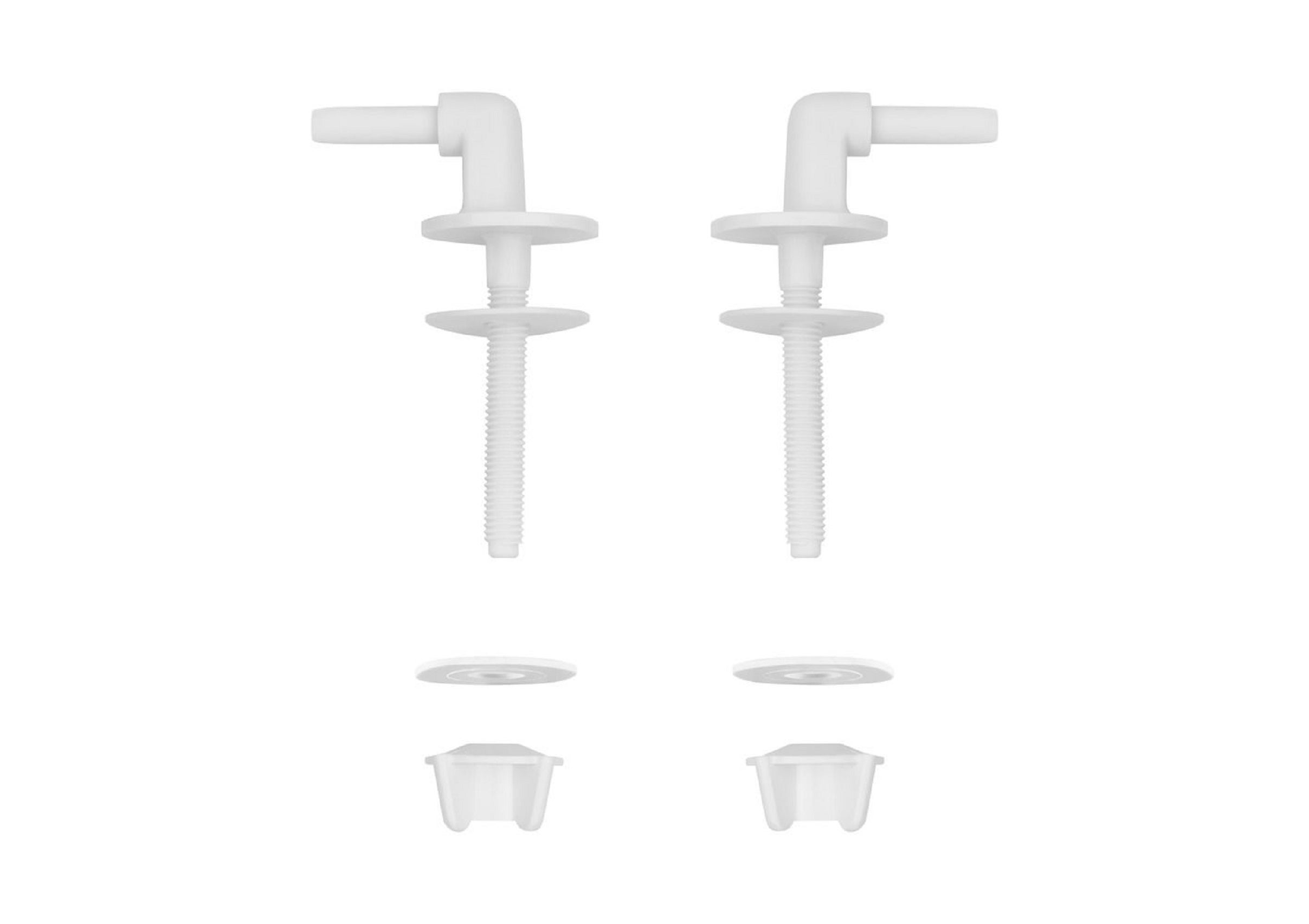 Bisagra roca victoria blanco brillante