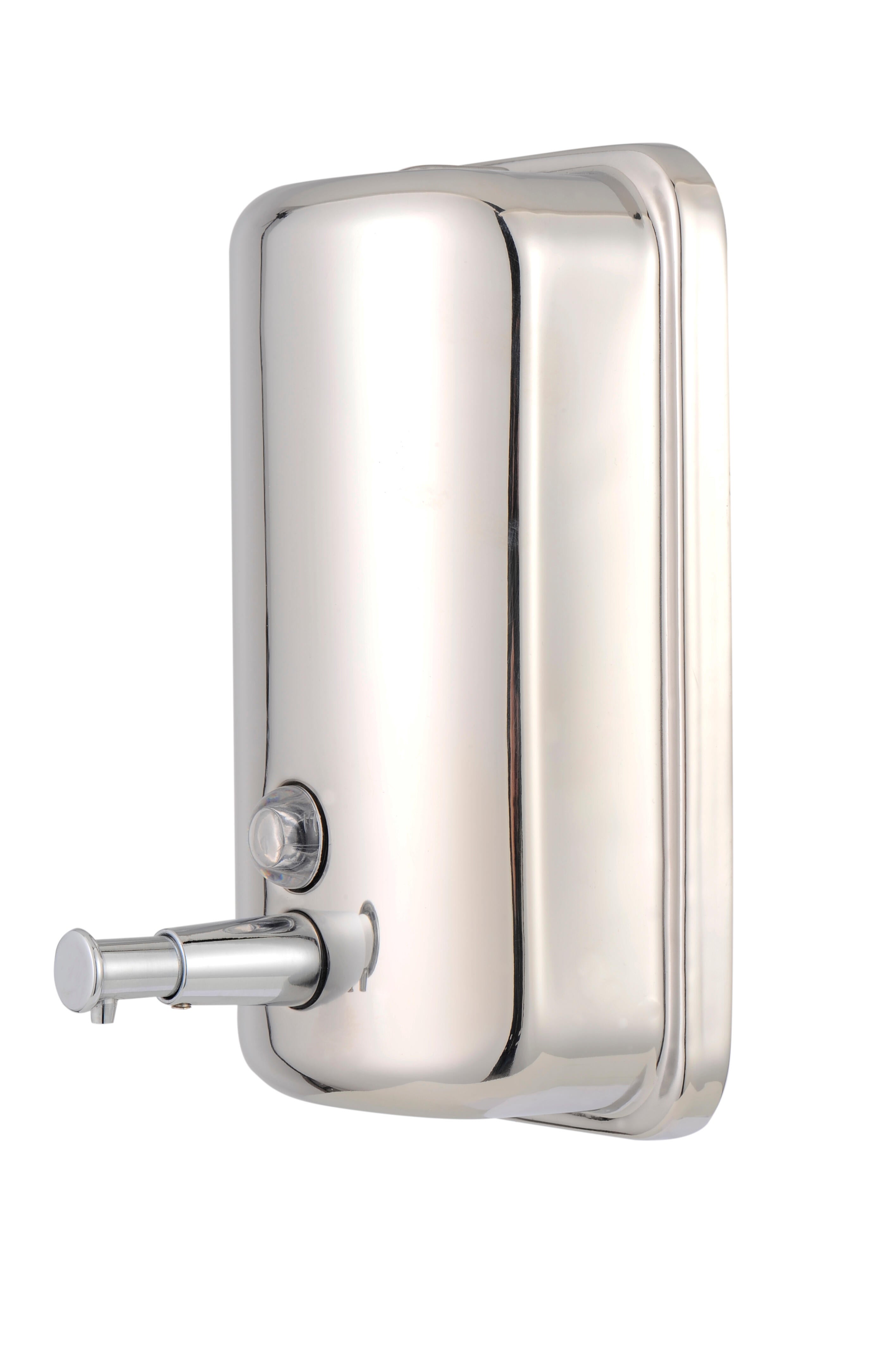 Dispensador de jabón gris / plata