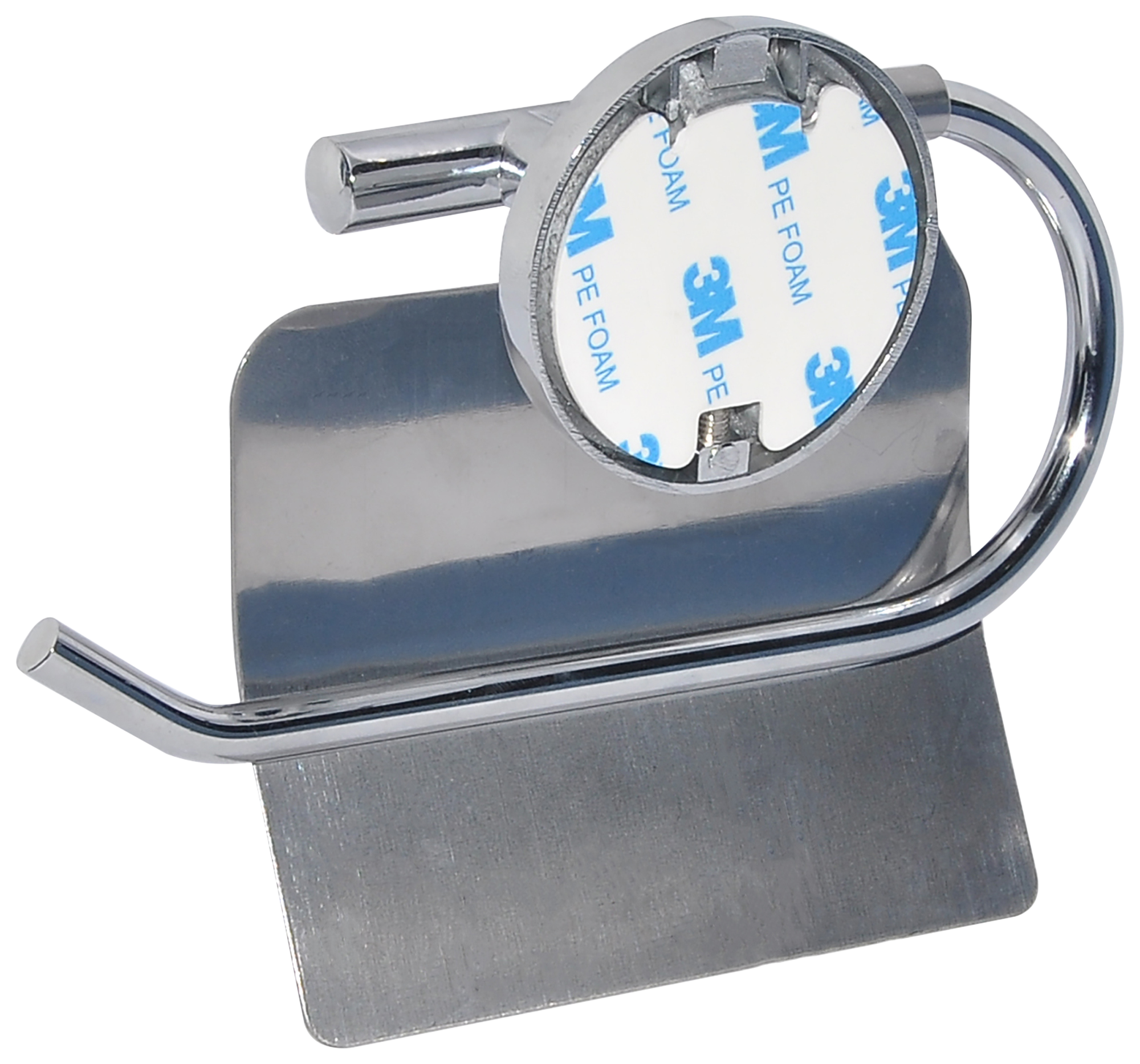 Porta rolos com tampa SENSEA SUITE CROMADO - 5