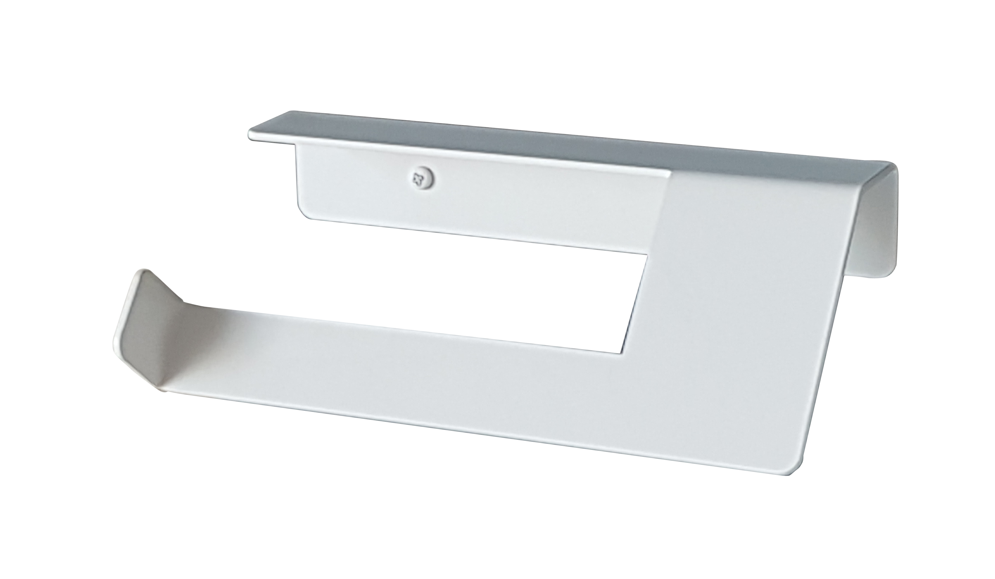 Portarrollo wc outline blanco 8x23 cm