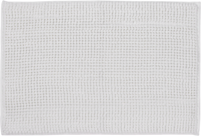Alfombra de baño rectangular Easy 40x60 cm blanco