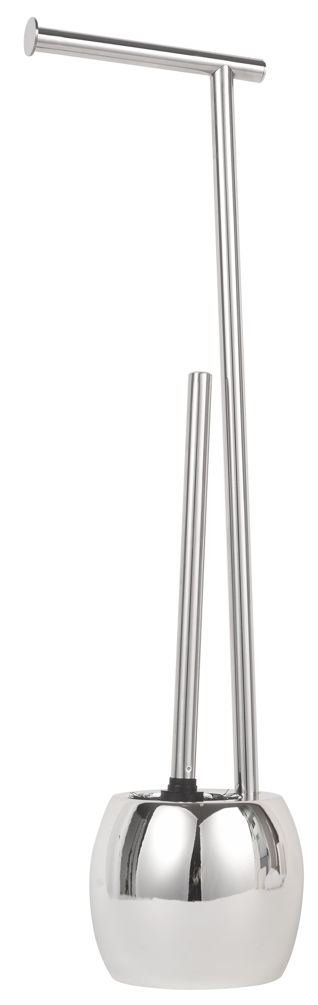 Piaçaba com porta-rolos RONDO CROMADO - 2