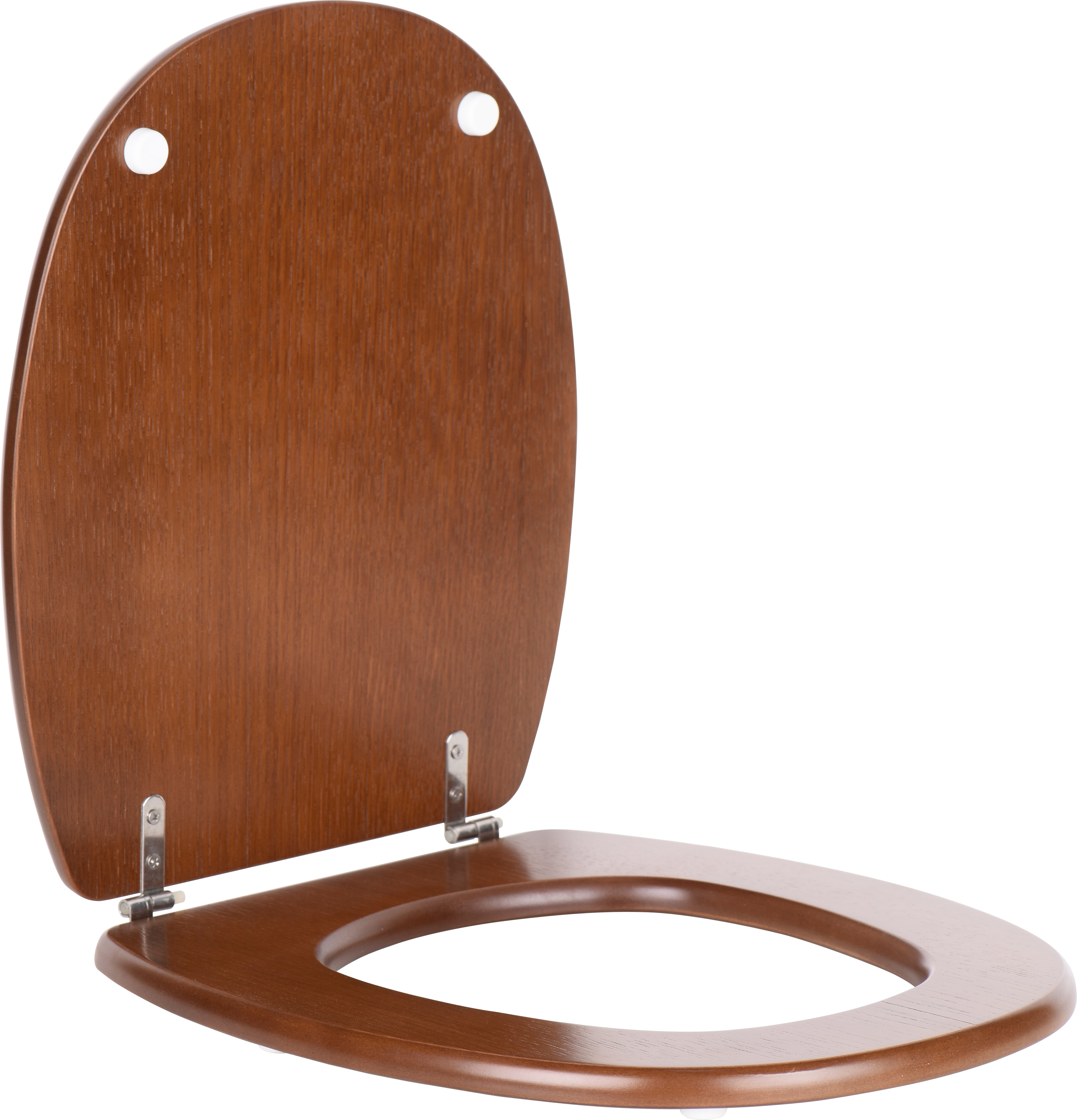 Tapa wc lunel compatible lorentina marrón