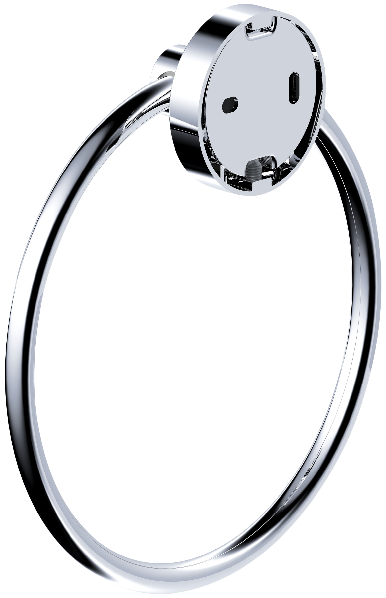 Toalheiro de aro SENSEA STYLE CROMADO - 2