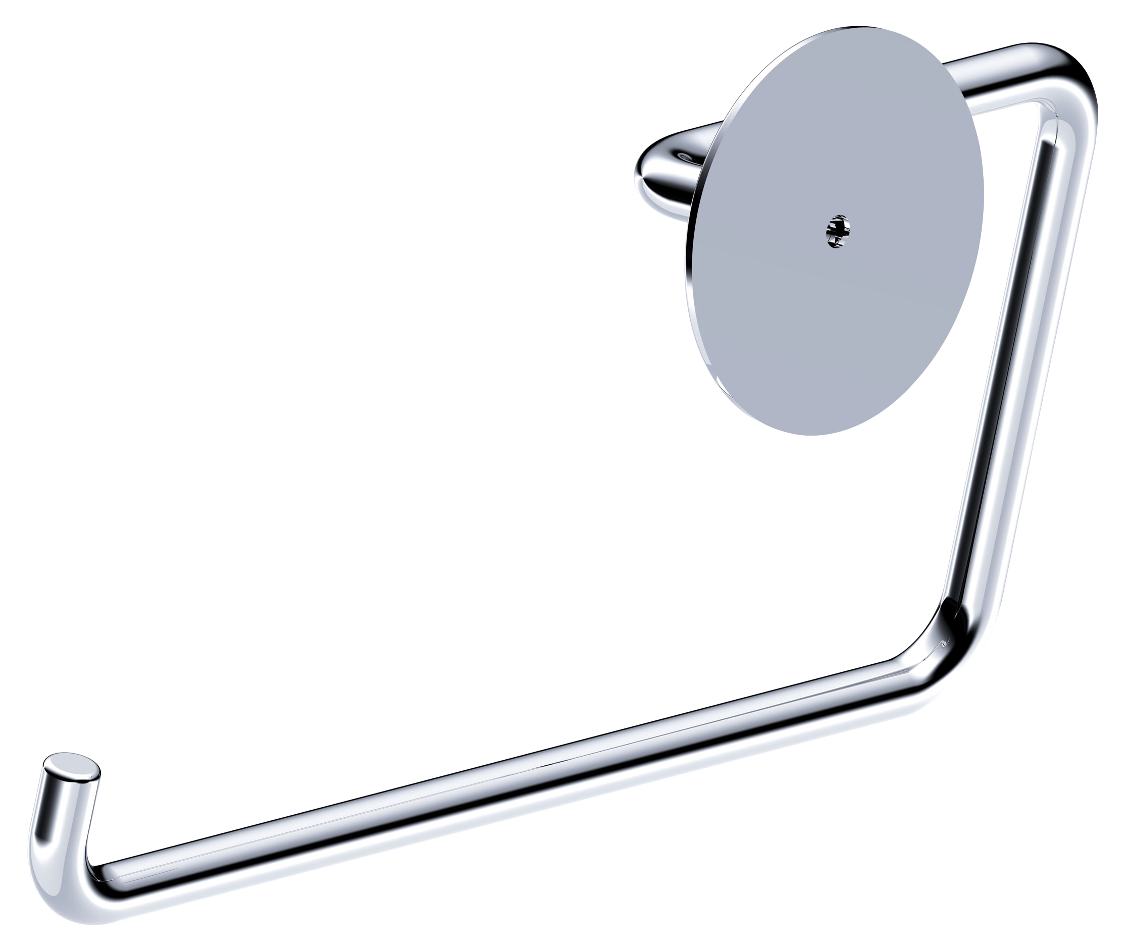 Toalheiro de aro SPRING CROMADO - 6