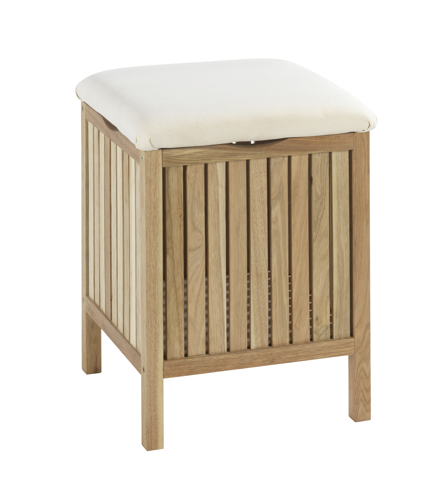 Taburete de baño norway marrón 39x52 cm