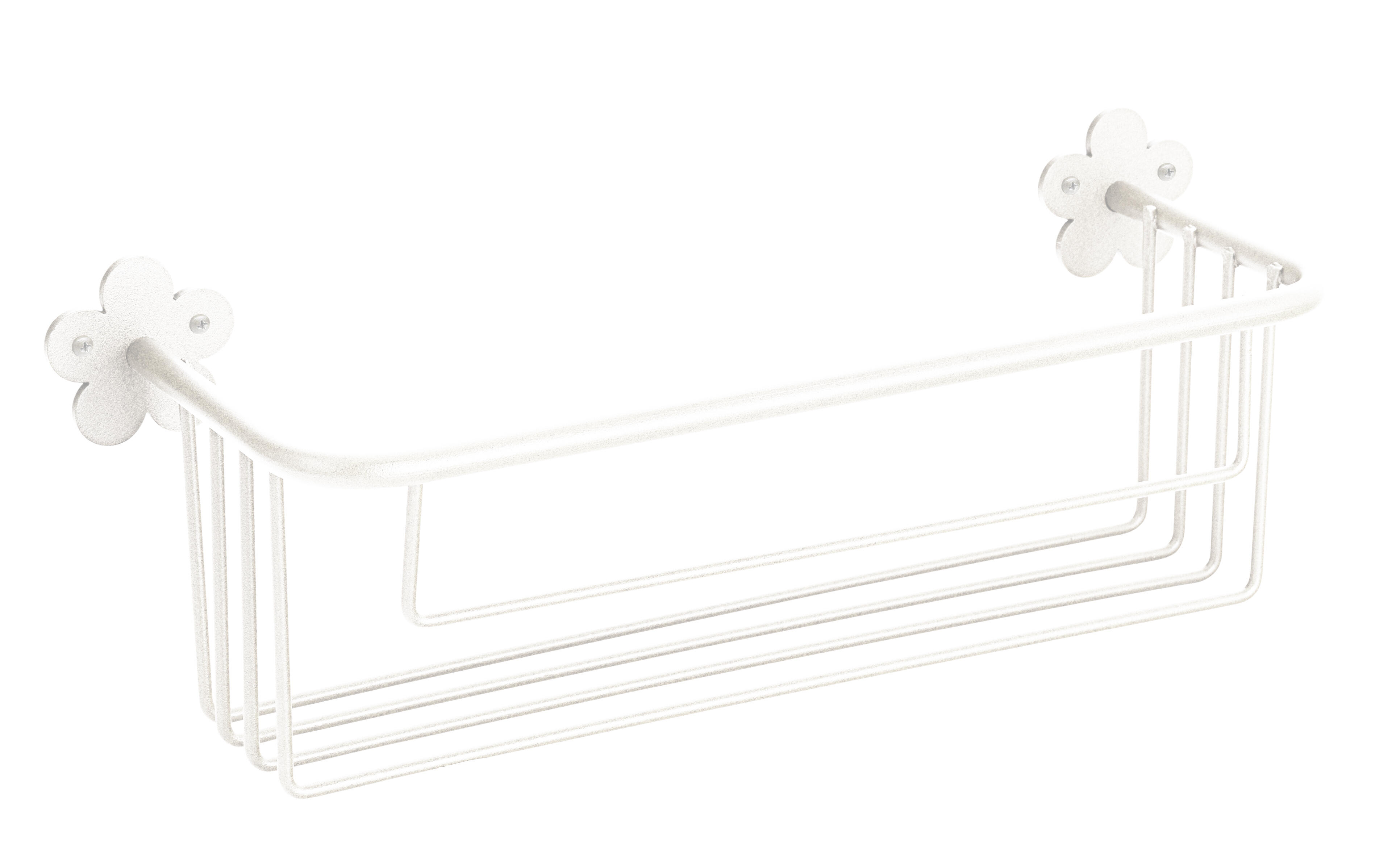 Organizador de ducha provenza blanco 13.5x12.5x12 cm