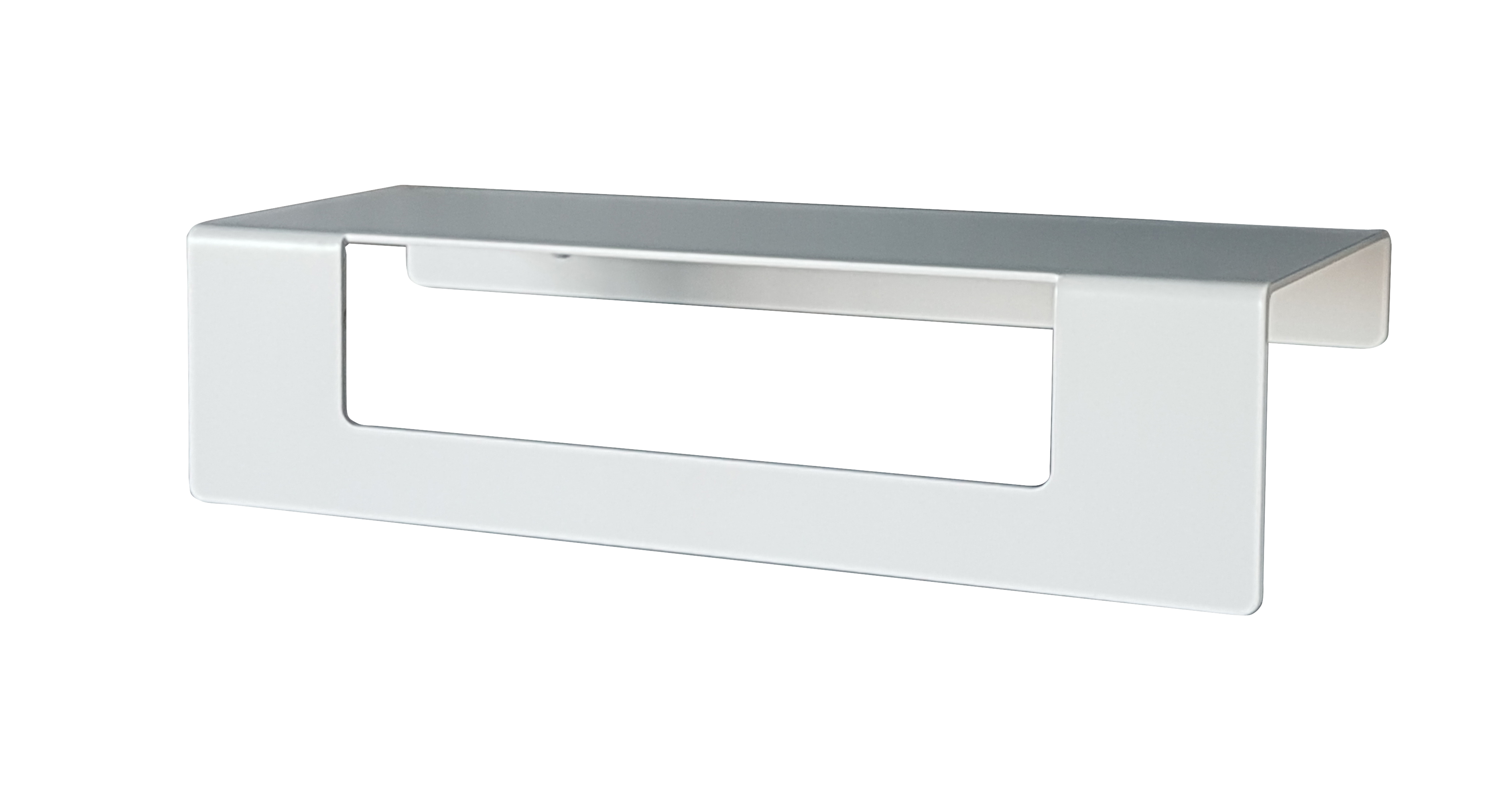 Toallero atornillar outline blanco 30x7.5 cm