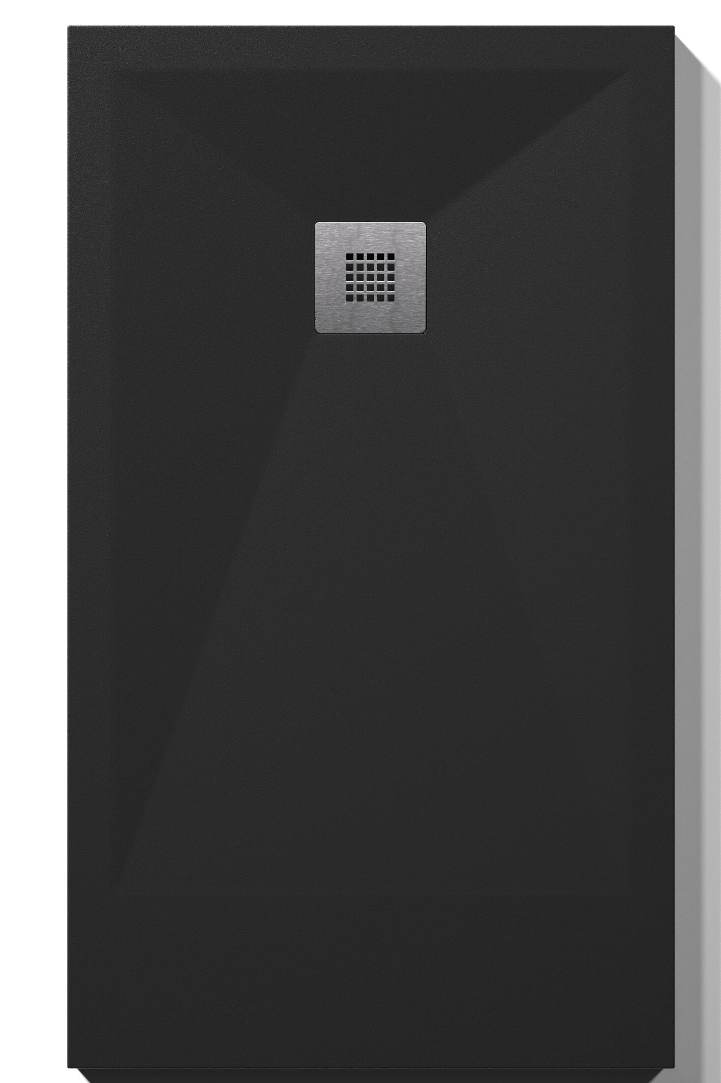 Plato de ducha play 170x70 cm negro