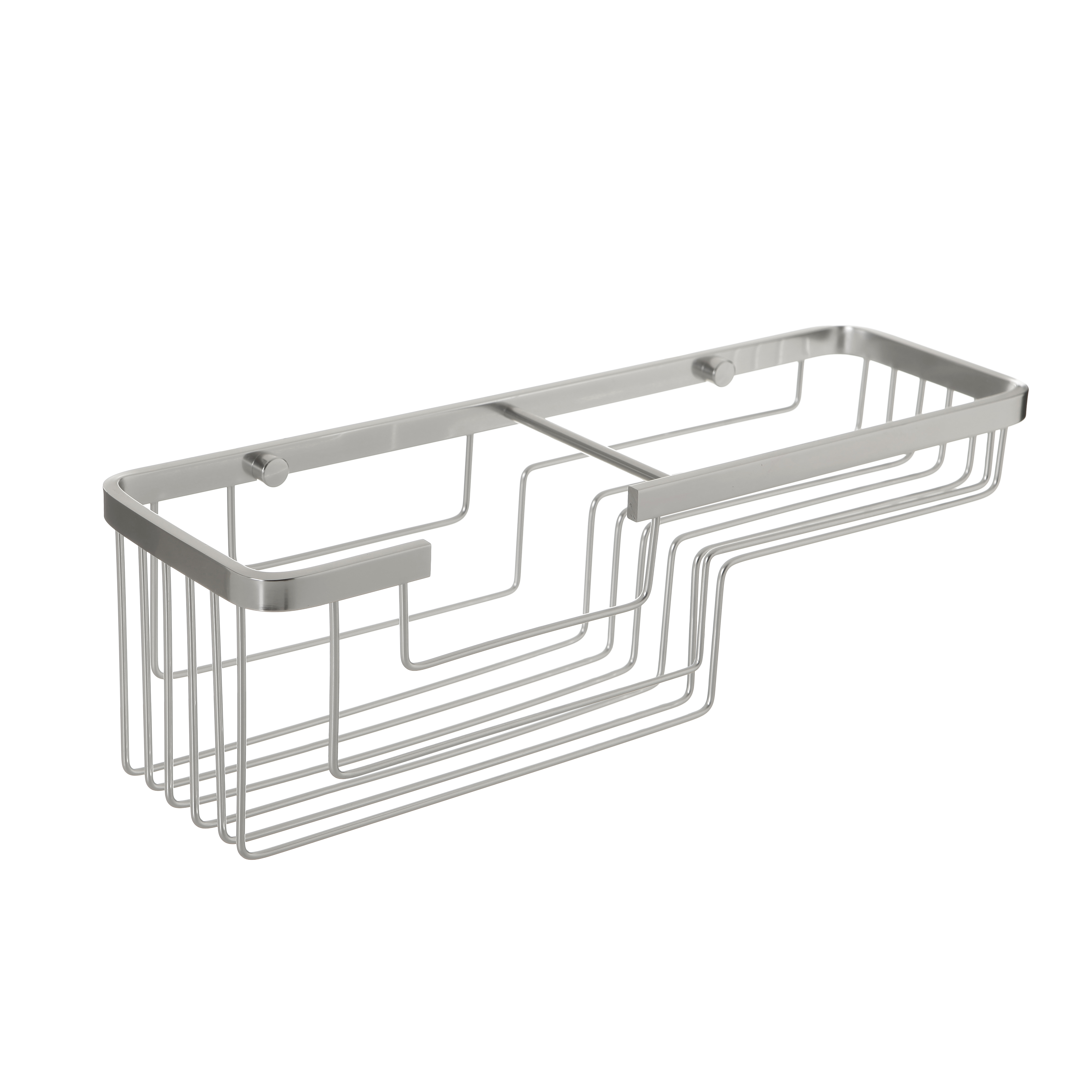 Organizador de ducha aluminium gris / plata 11.5x37x12 cm