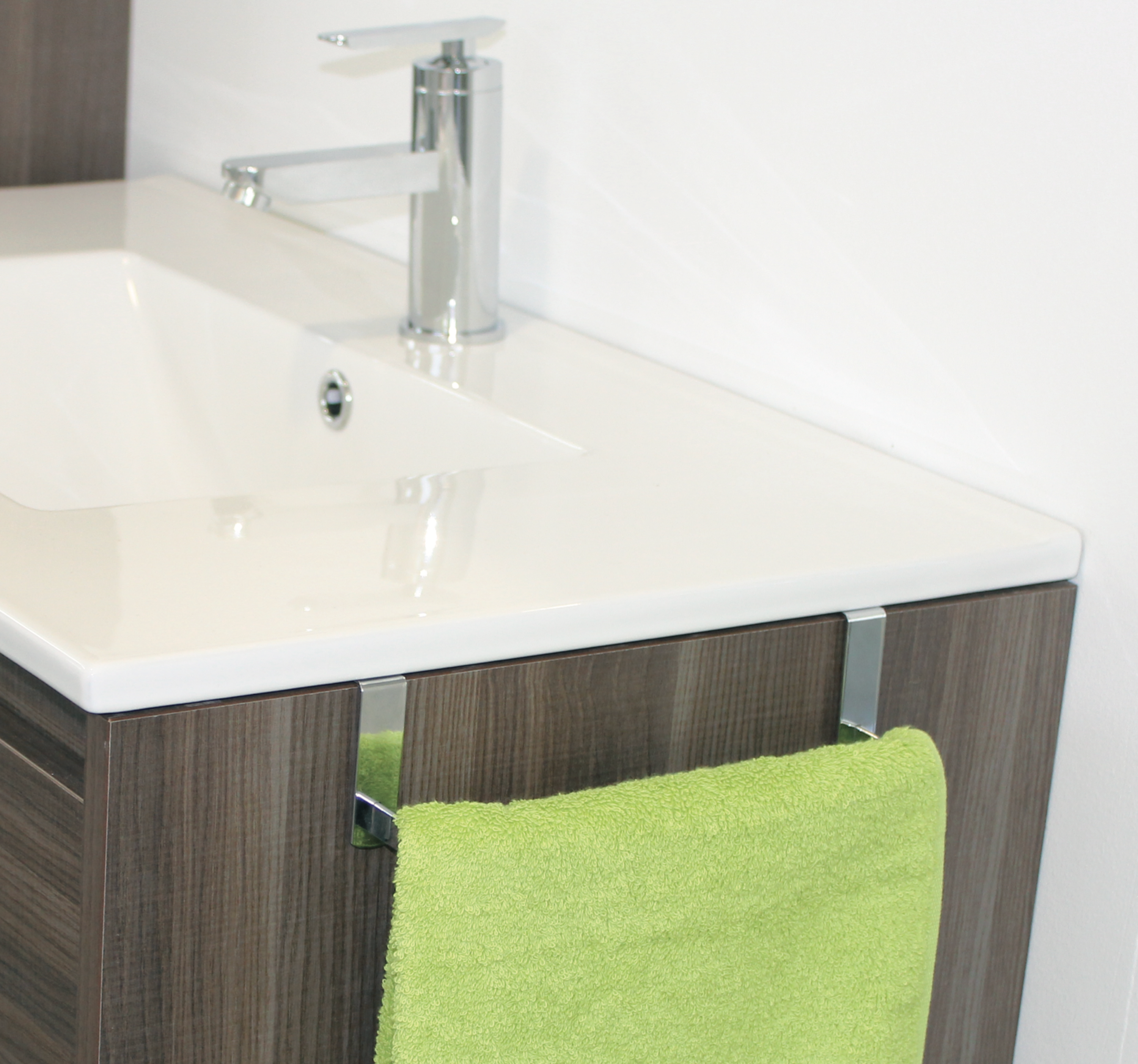 Toalheiro de parede 40 cm aço cromado Deblanch Cromo Plus - 12