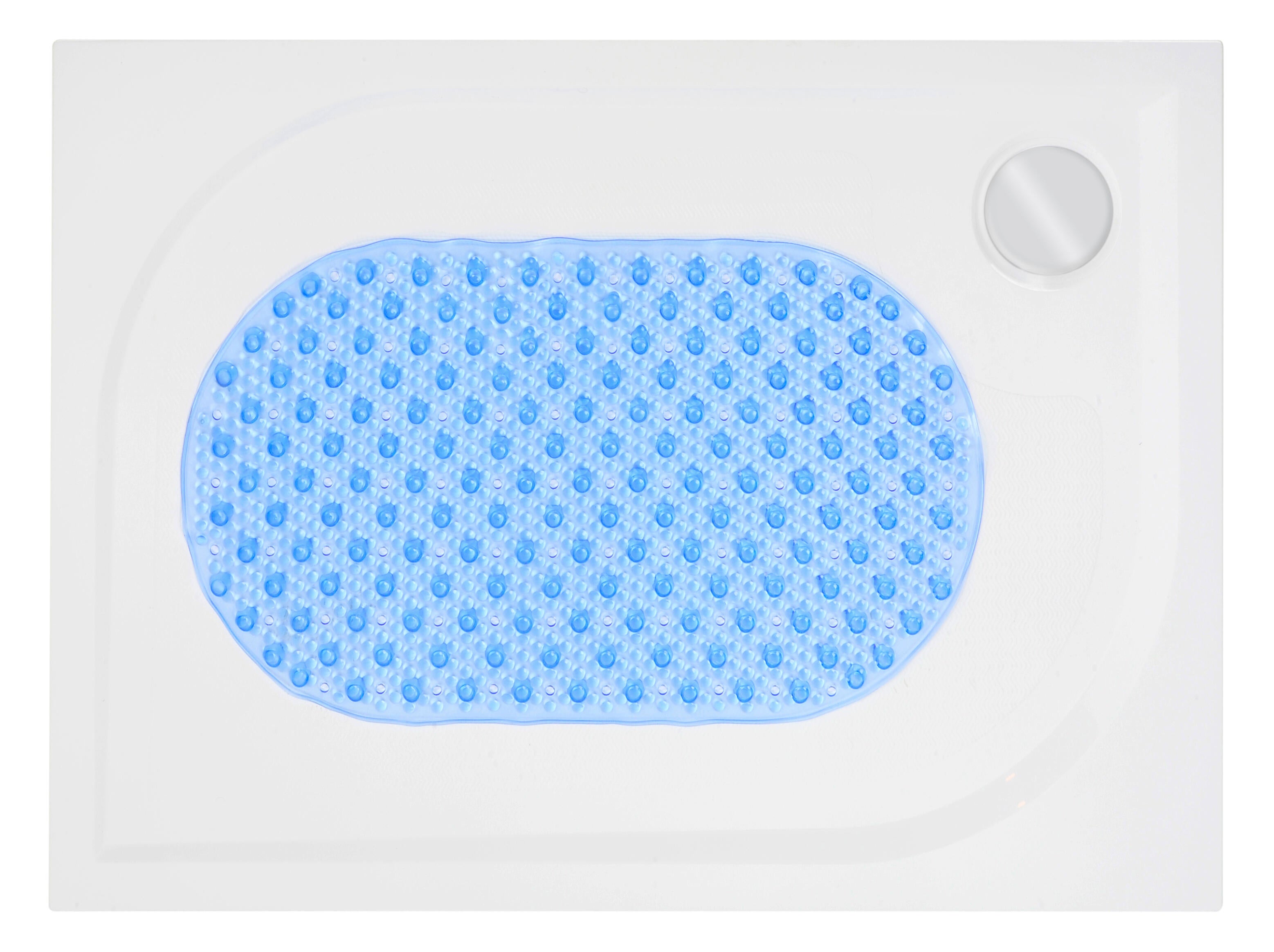 Tapete antiderrapante SENSEA AZUL 36X69CM - 2