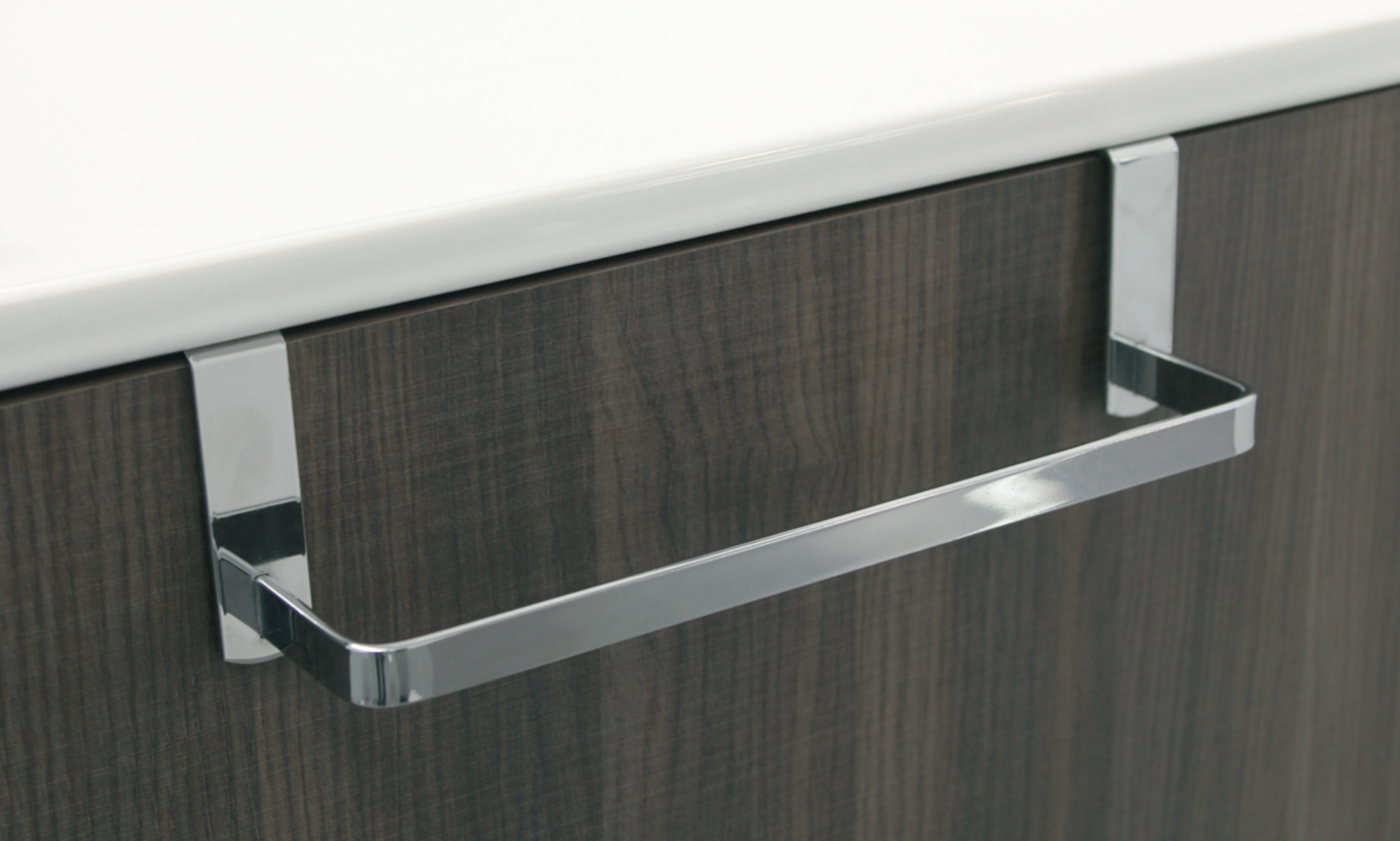 Toalheiro de parede 40 cm aço cromado Deblanch Cromo Plus - 6