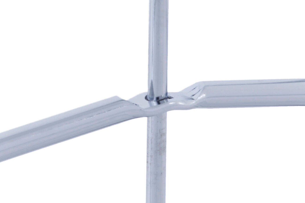 Organizer per doccia per miscelatore monocomando Poggetti con gancio 2 piani cromo cromo lucido - 6