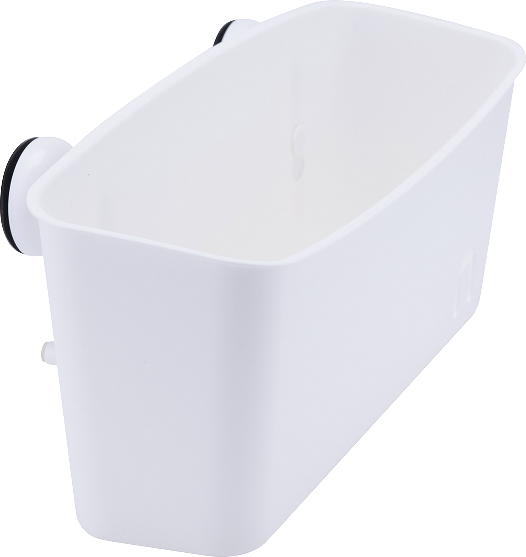 Cesto de ducha easy blanco 20x12x18 cm