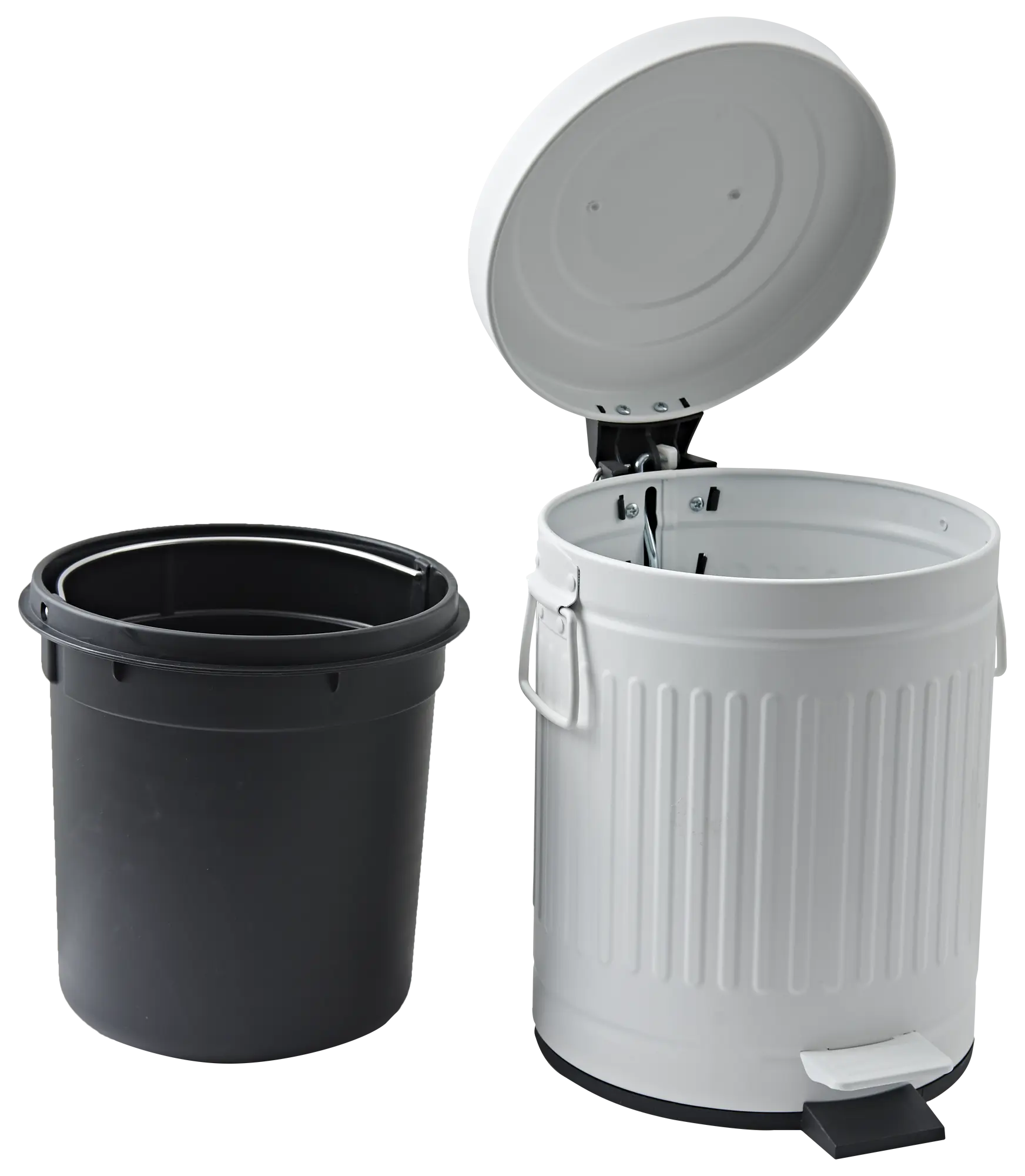 Balde do lixo 5 l  branco mate Sensea Easy Street - 2