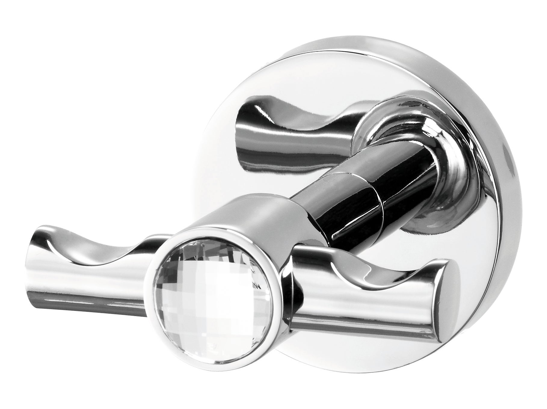 Percha/perchero sáhara gris con 2 ganchos