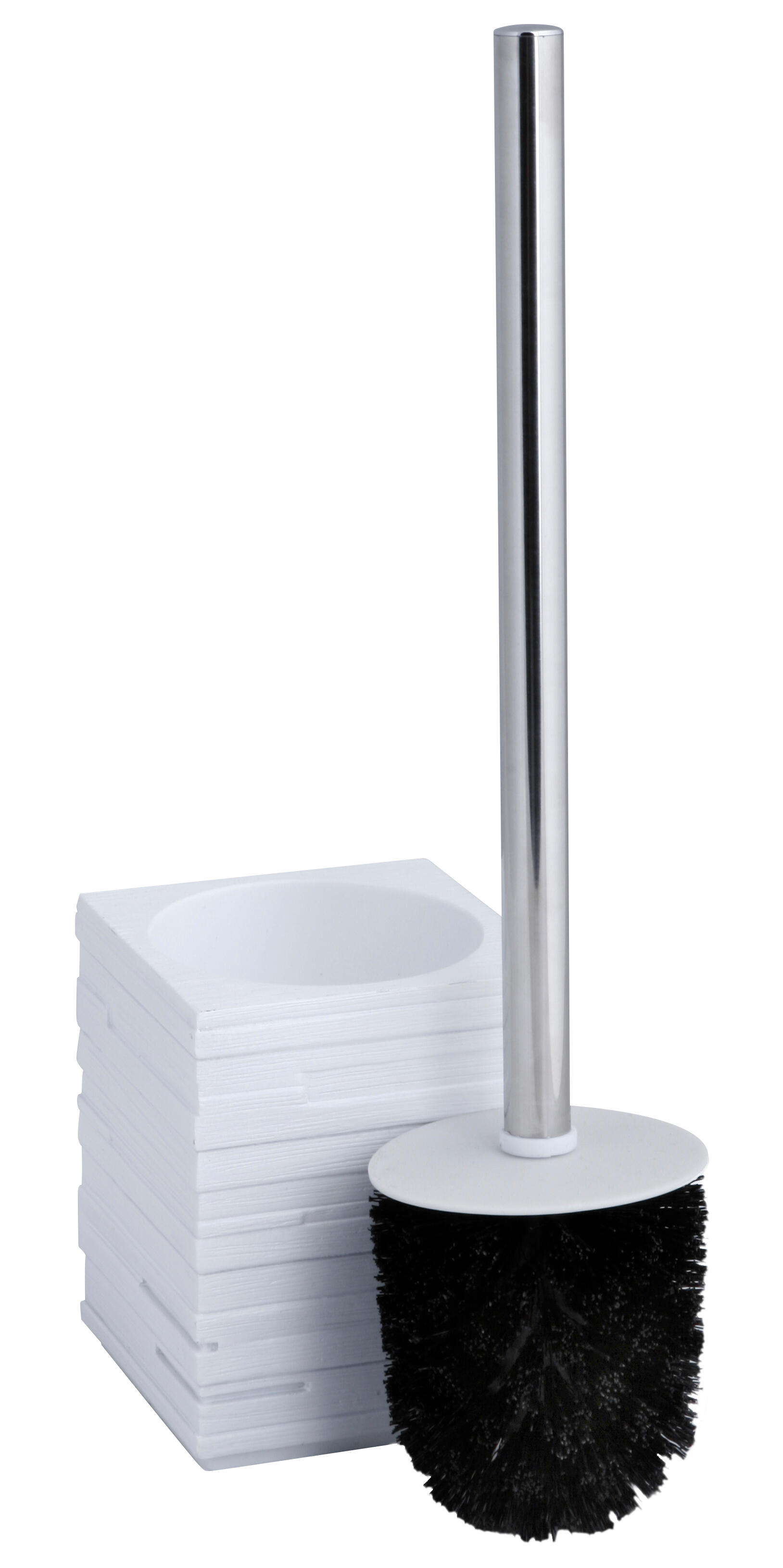 Escobillero Quadrotto blanco mate - 4