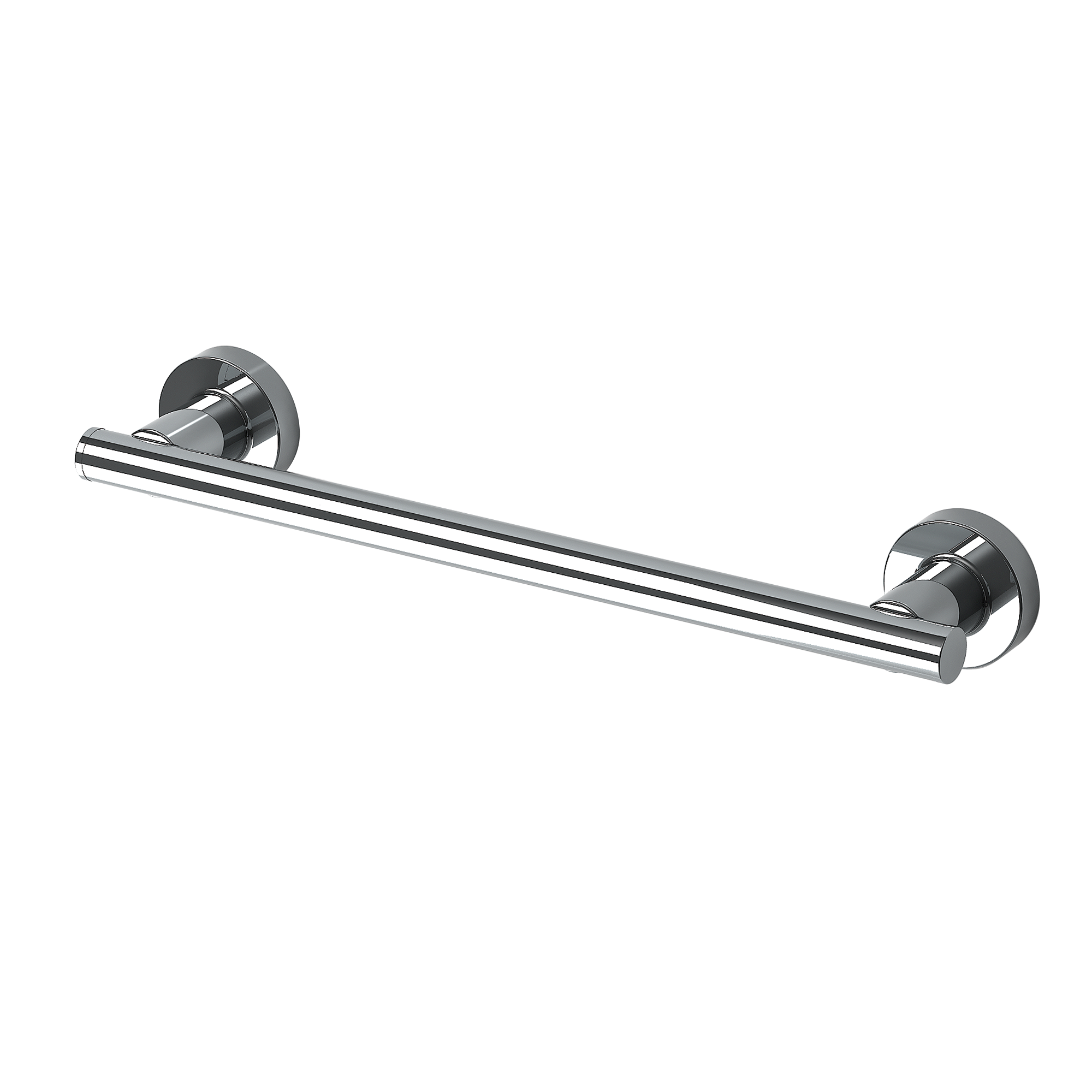 Toallero atornillar, encolado architecture plata cromado brillante 33x5 cm