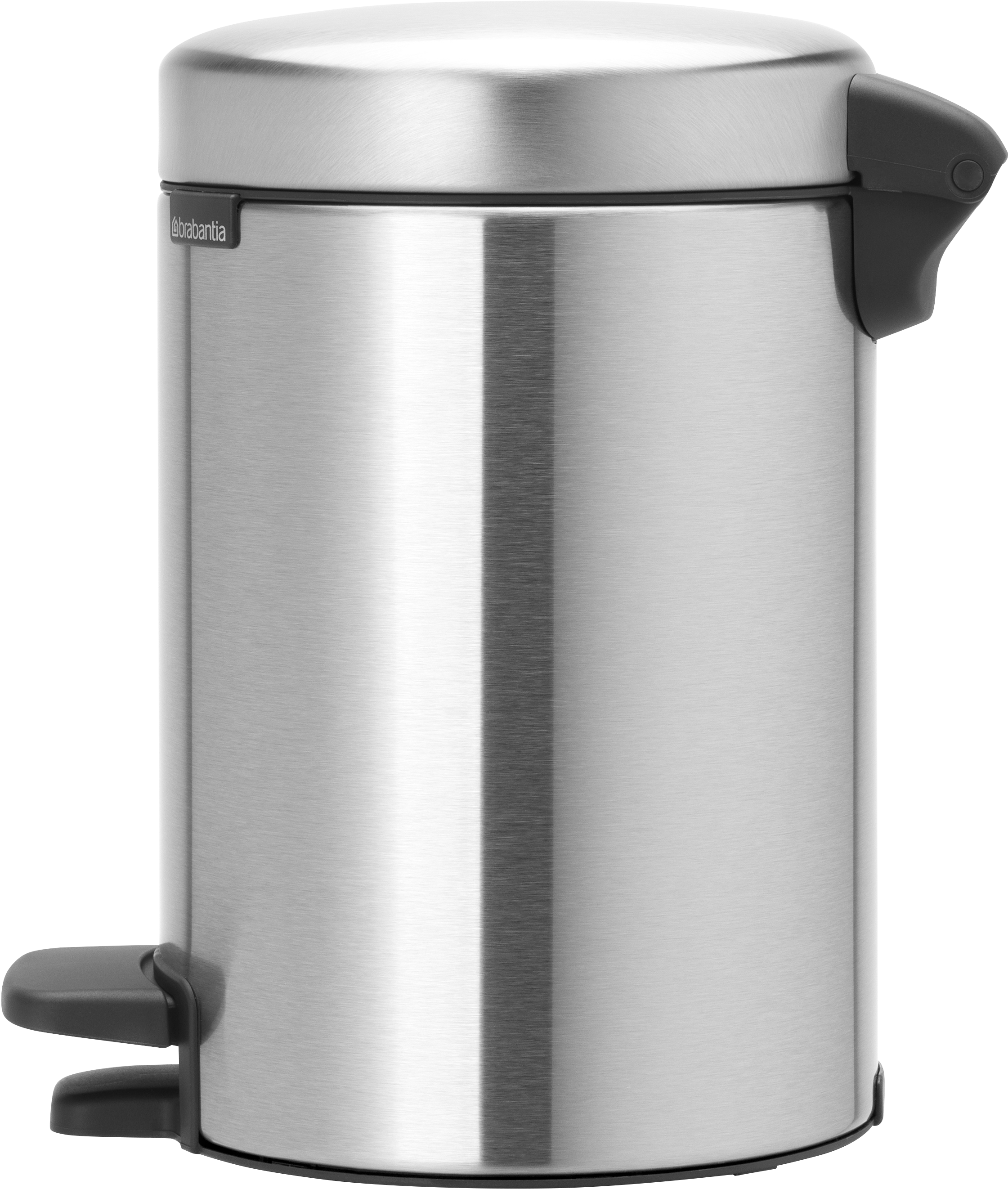 Papelera de baño pedal newicon brabantia 3l acero mate