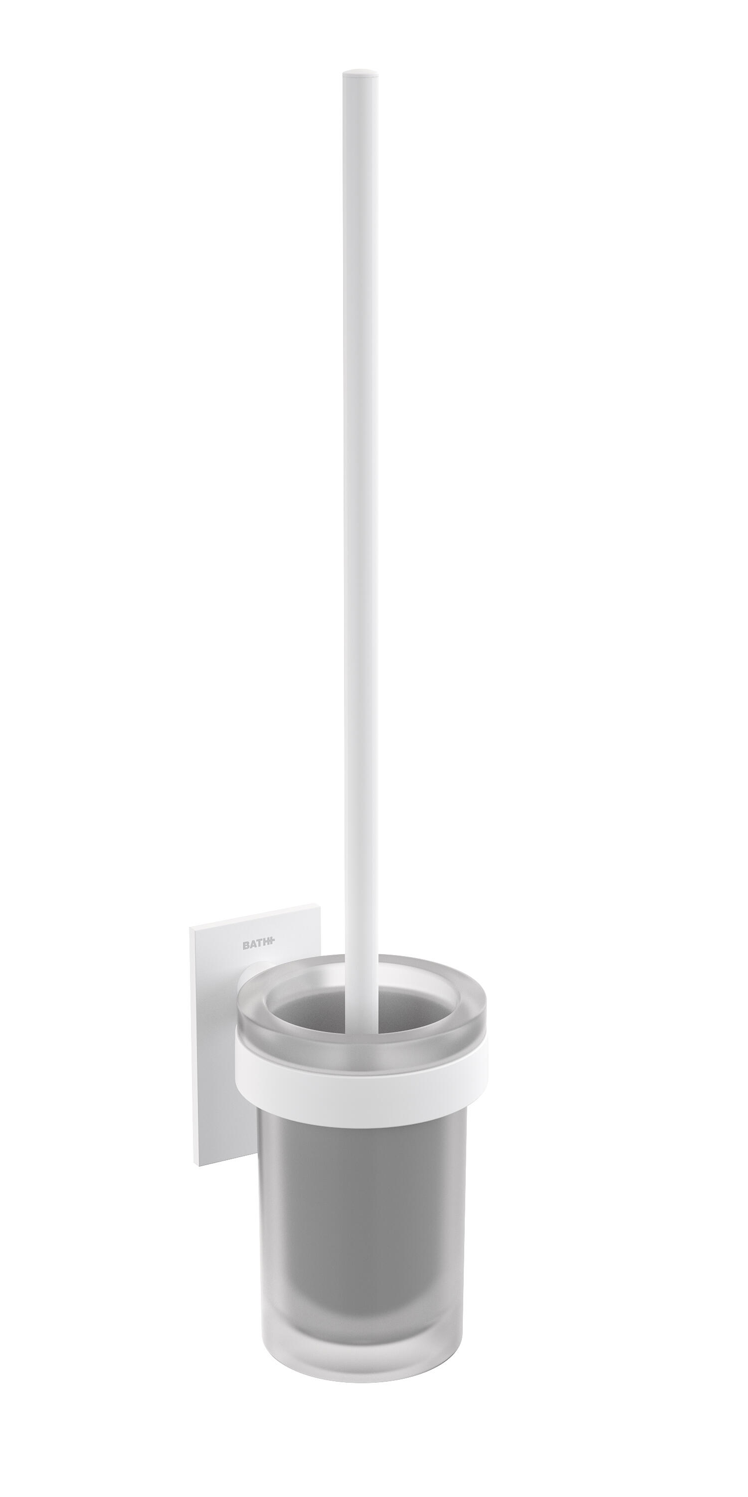 Escobillero link blanco mate