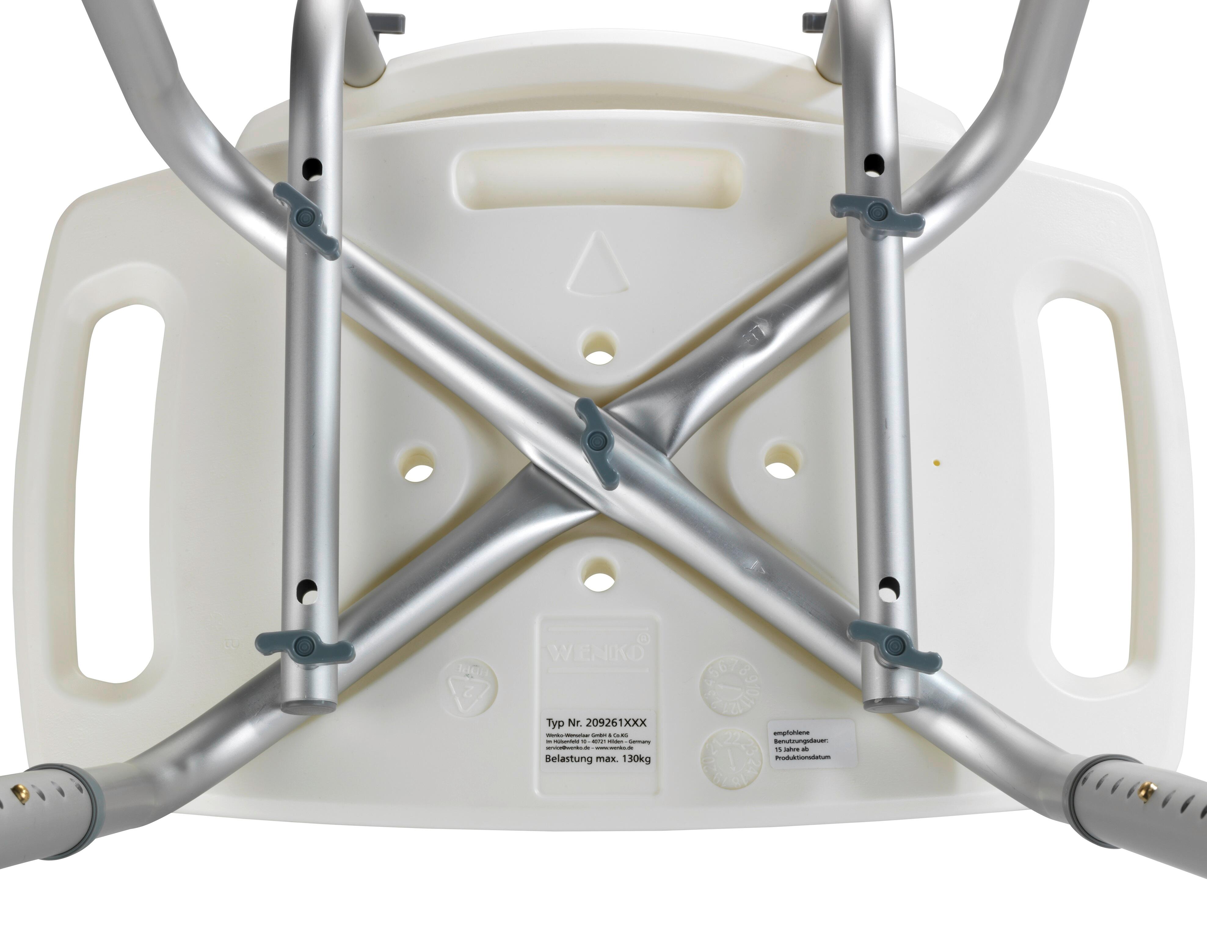 Taburete Secura blanco 54x85.5 cm - 10
