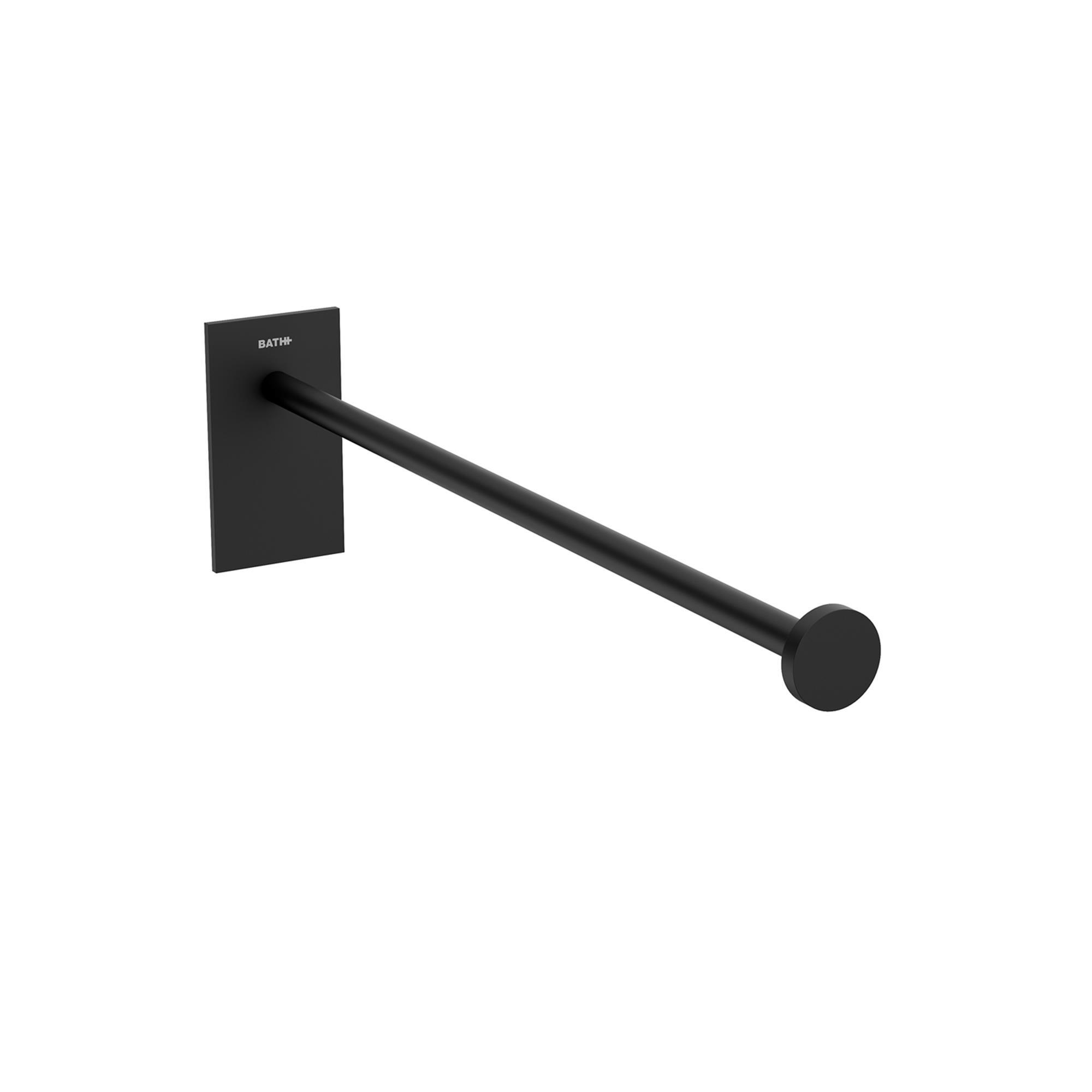 Toallero stick 4.5x8 cm negro mate