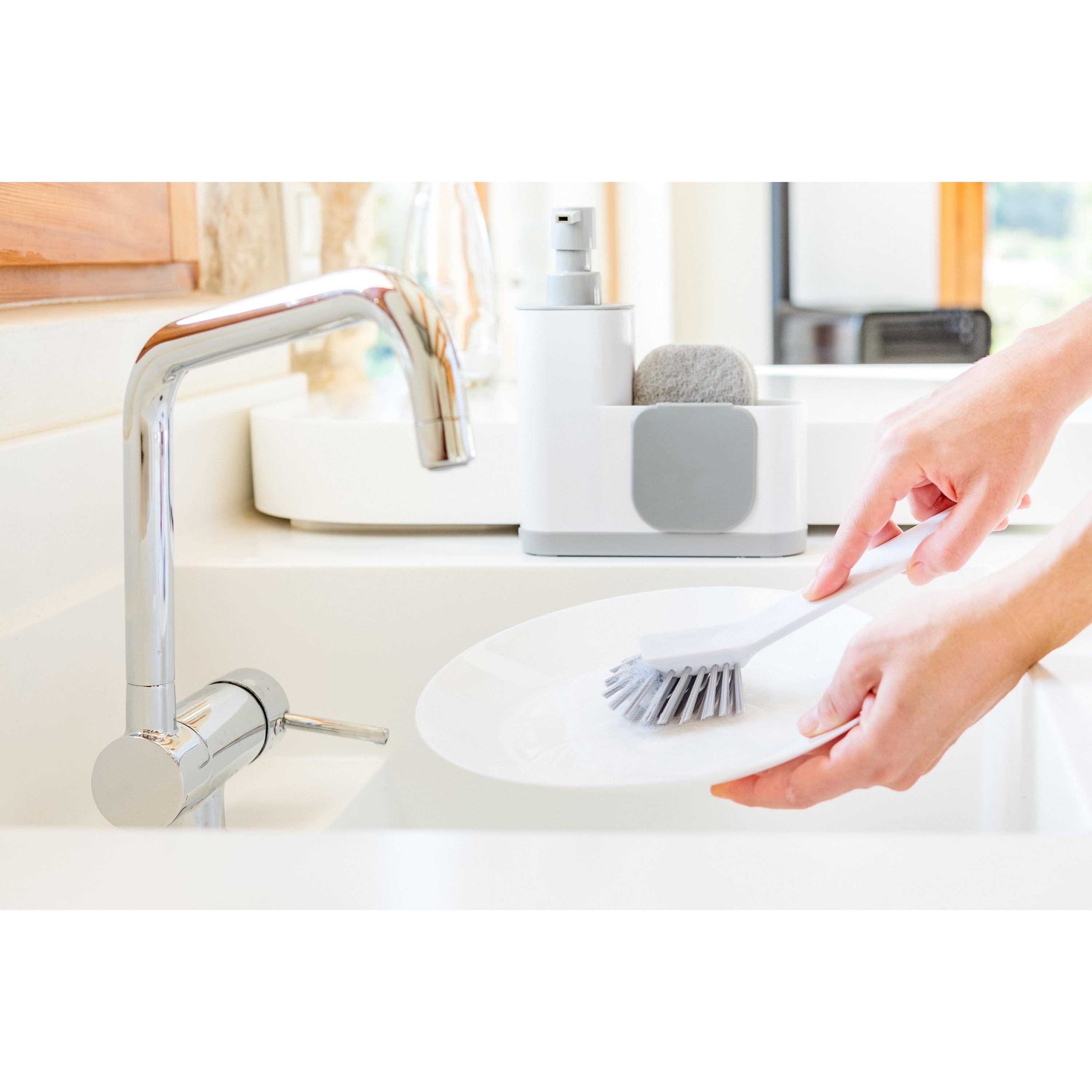 Dispensador  Monobloc blanco brillante - 6