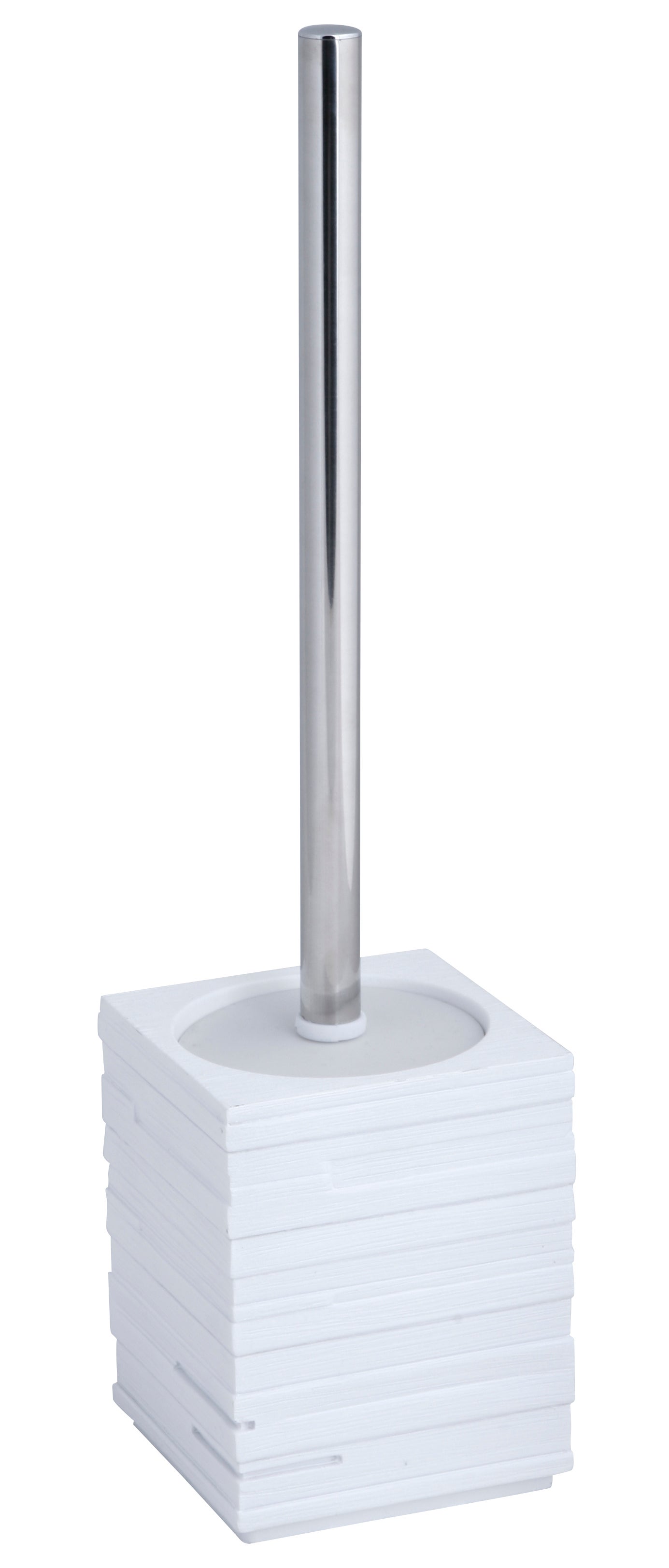 Escobillero quadrotto blanco mate