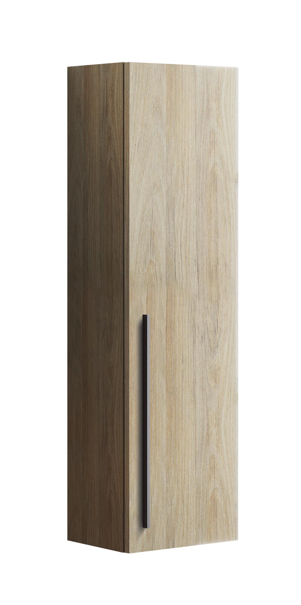 Columna de baño mia imitación roble 35x120x27 cm