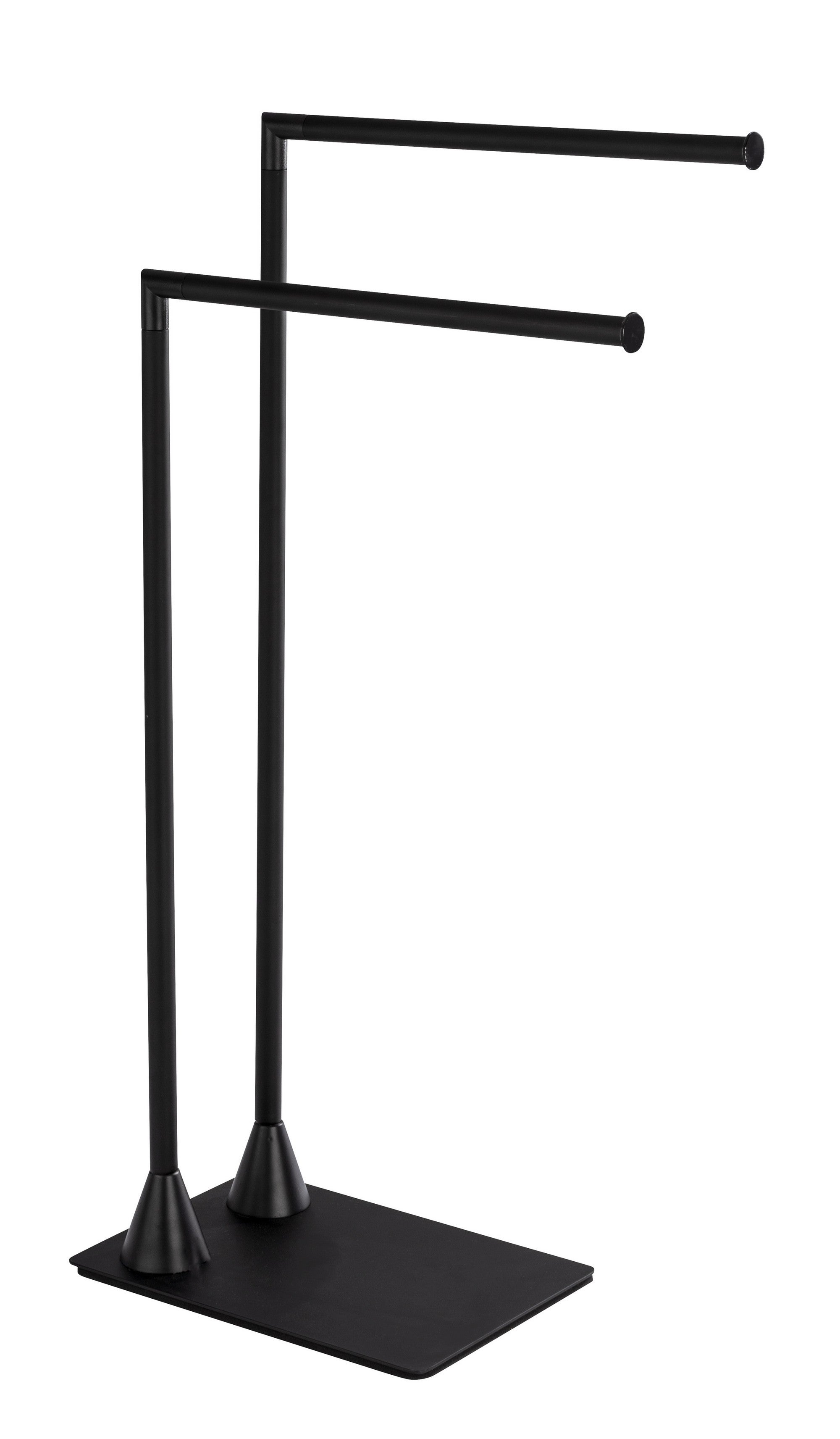 Toalheiro de pé 43,5x78,5x20 cm preto Wenko Hella - 3