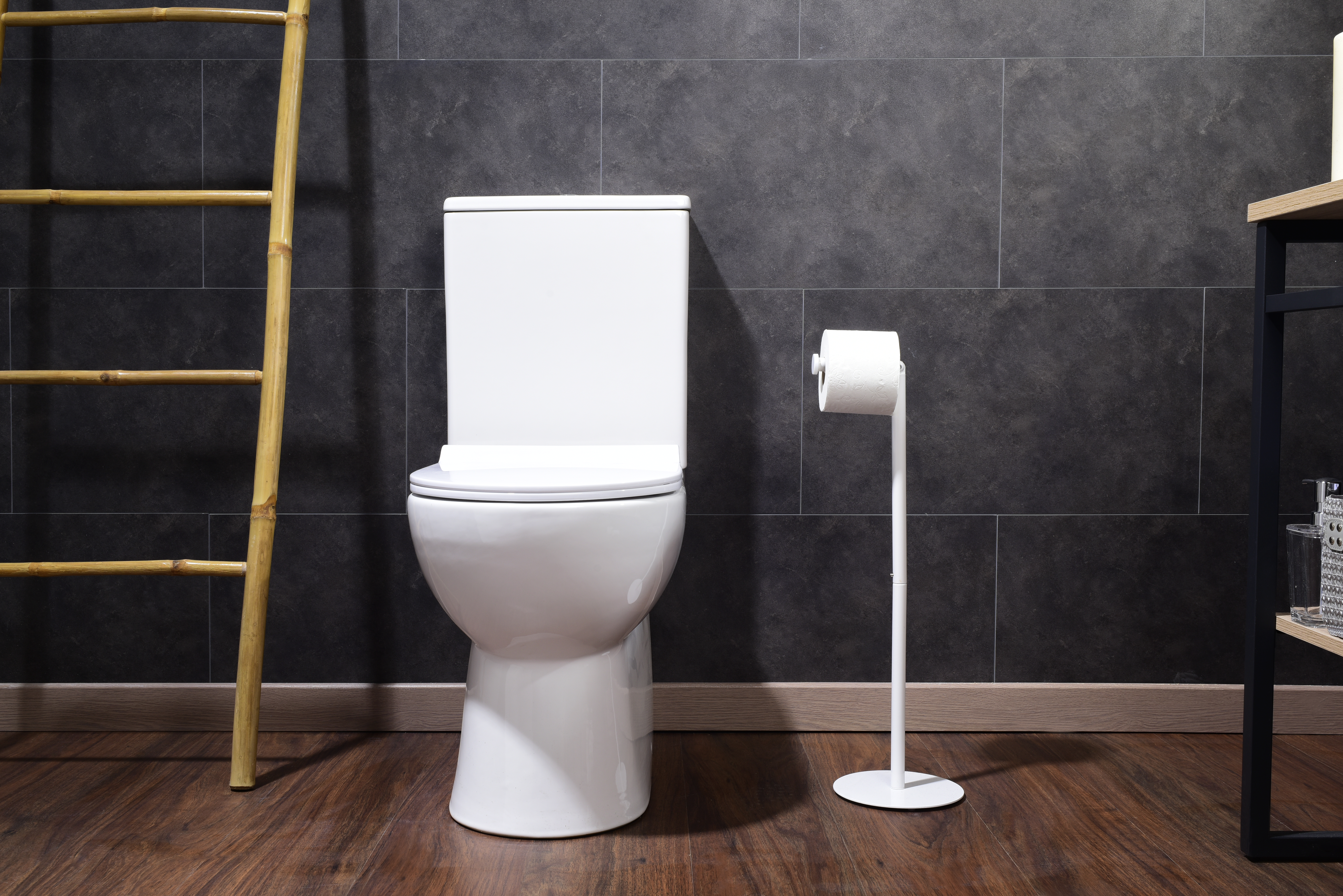 Portarrollo reserva de baño Flexo blanco  18x61.5cm - 2
