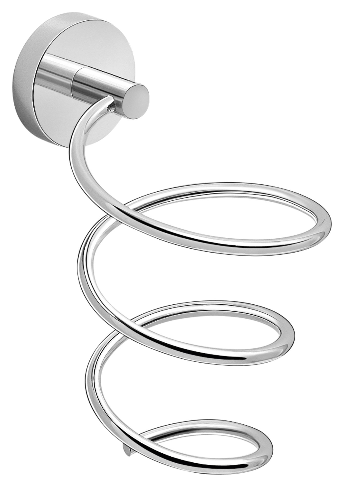 Soporte secador de pelo gedy eros cromo