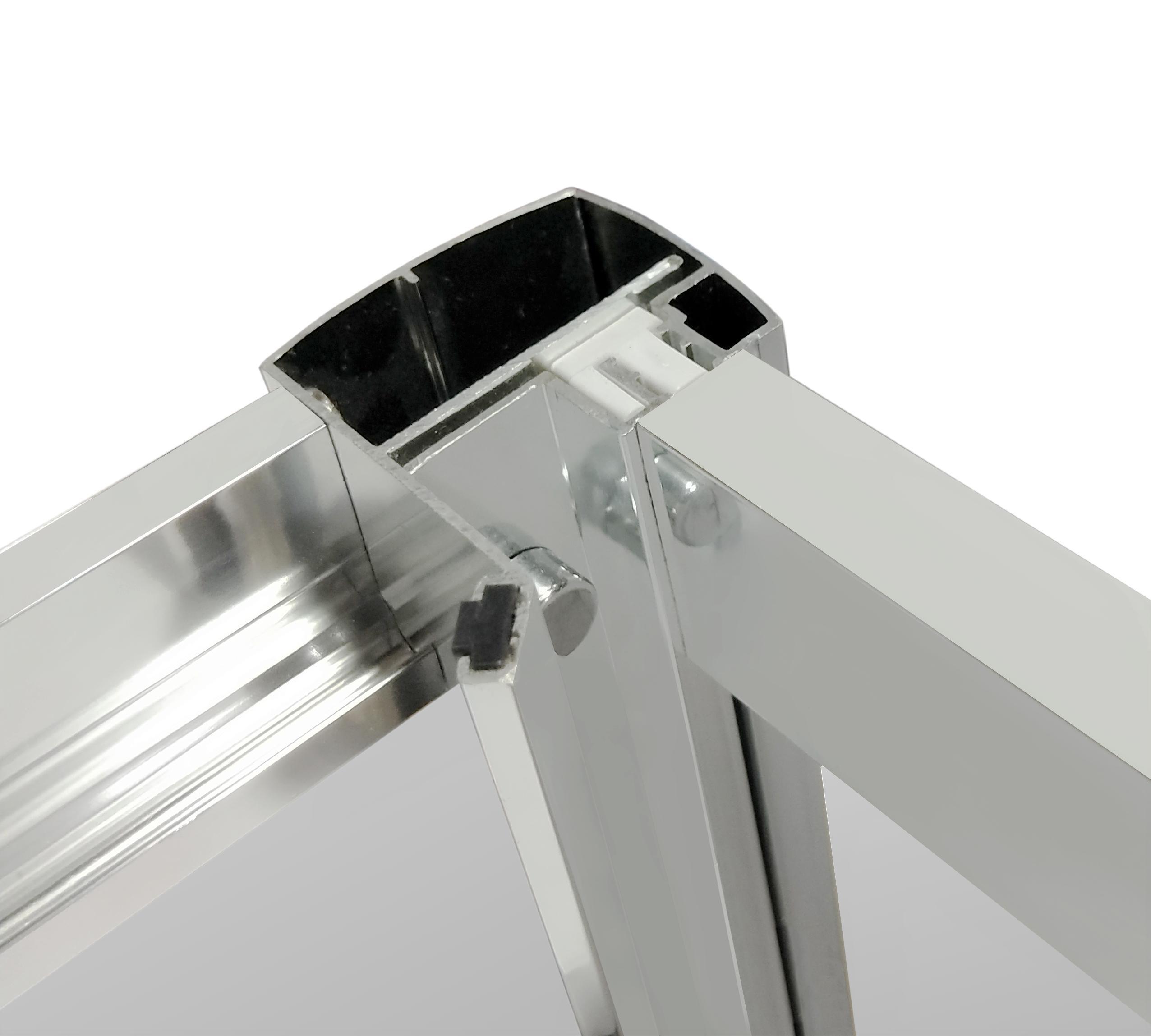 Lateral de duche fixo branco 80x185 cm Essential Sensea - 13
