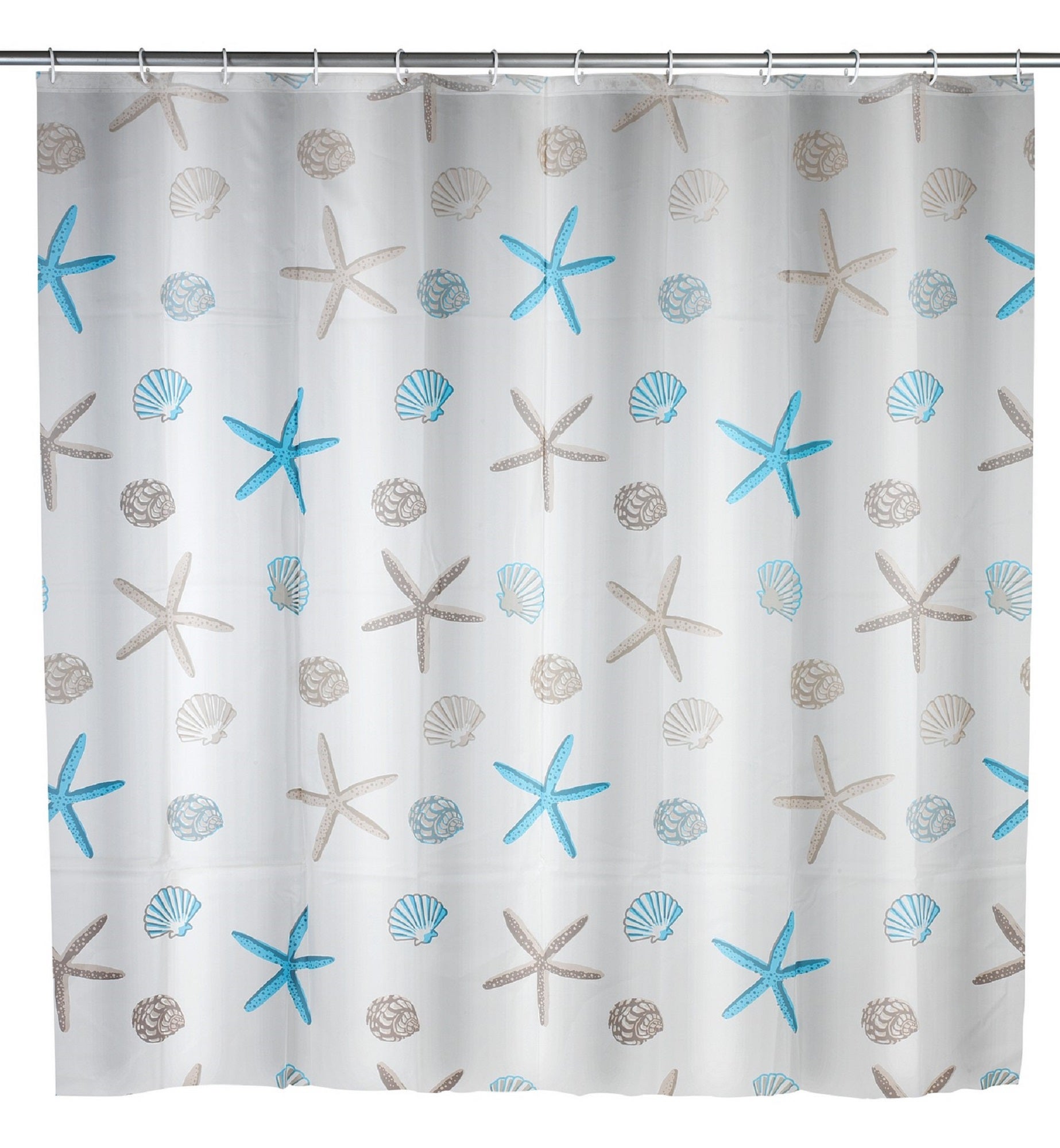 Cortina de baño bella mare multicolor 180x200 cm