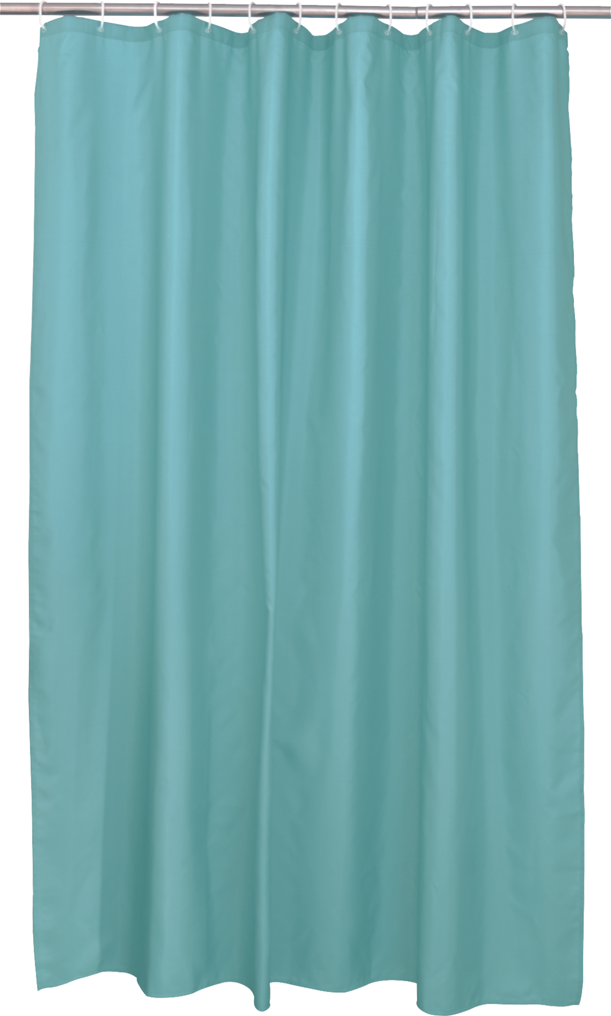 Cortina de baño happy azul poliéster 180x200 cm