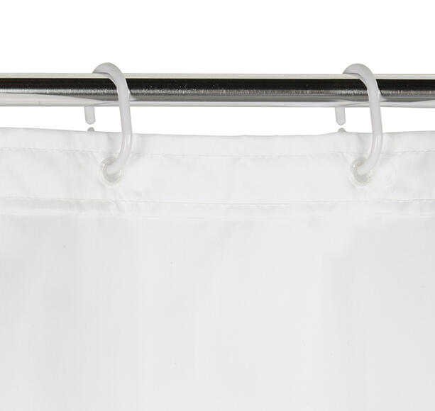 Argolas para cortina de duche SENSEA BRANCO 12 UNIDADES - 2