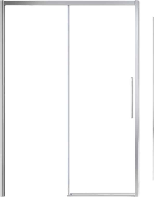 Lateral de duche COOL FREE LIFE FIXO PARA PORTA DE CORRER 80CM