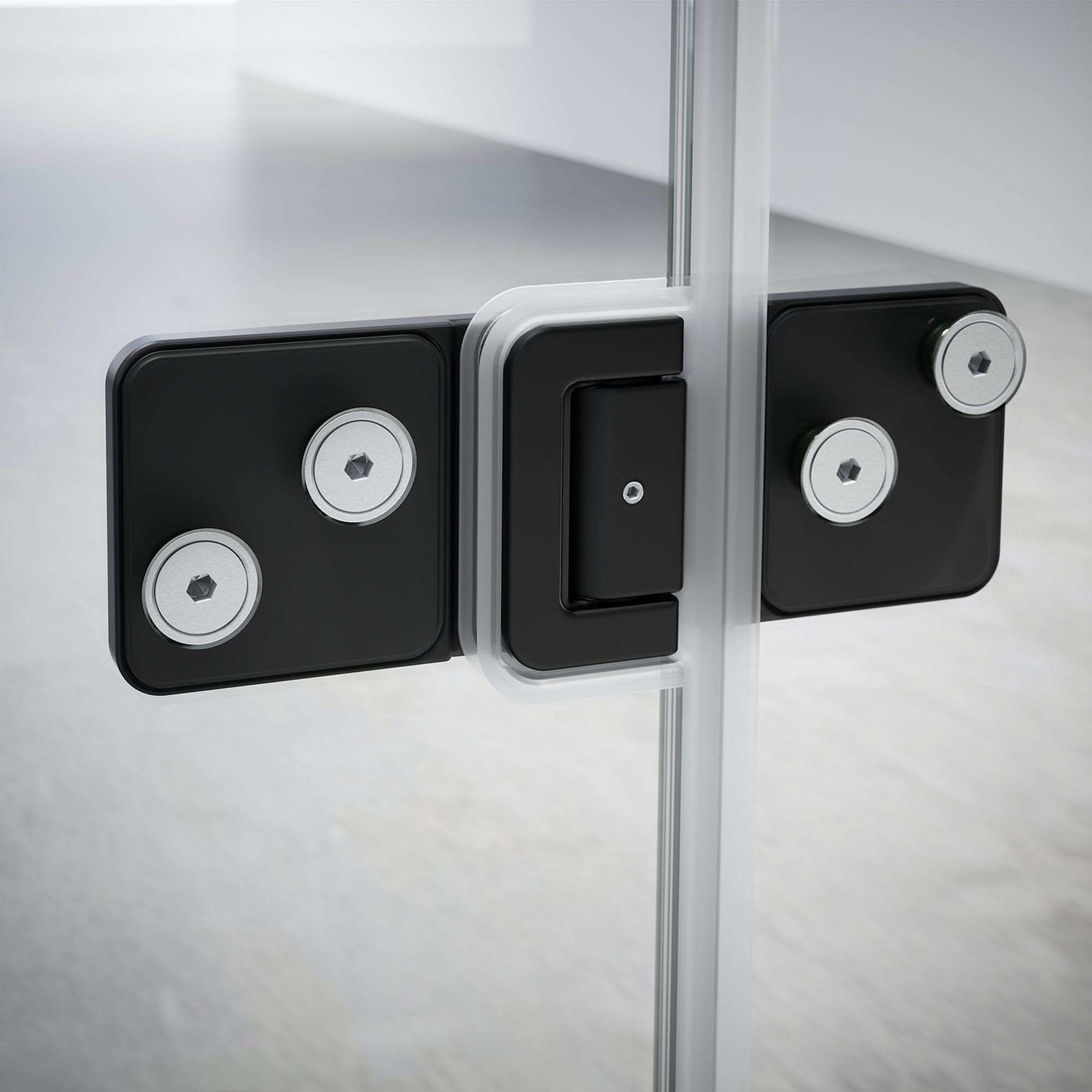 Painel de duche SENSEA NEO 130(90+40)X200CM PRETO - 18