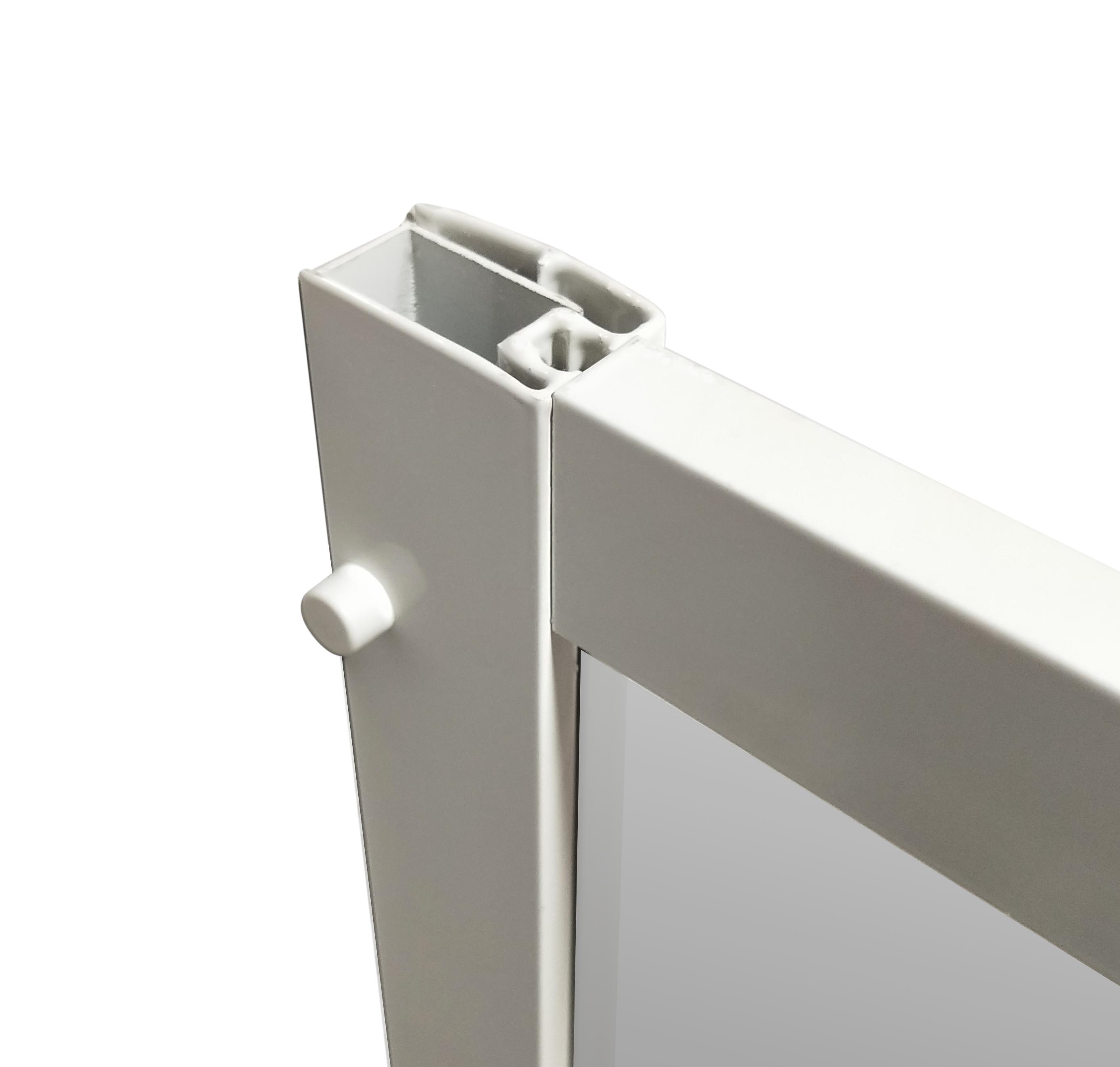 Lateral de duche fixo branco 80x185 cm Essential Sensea - 14