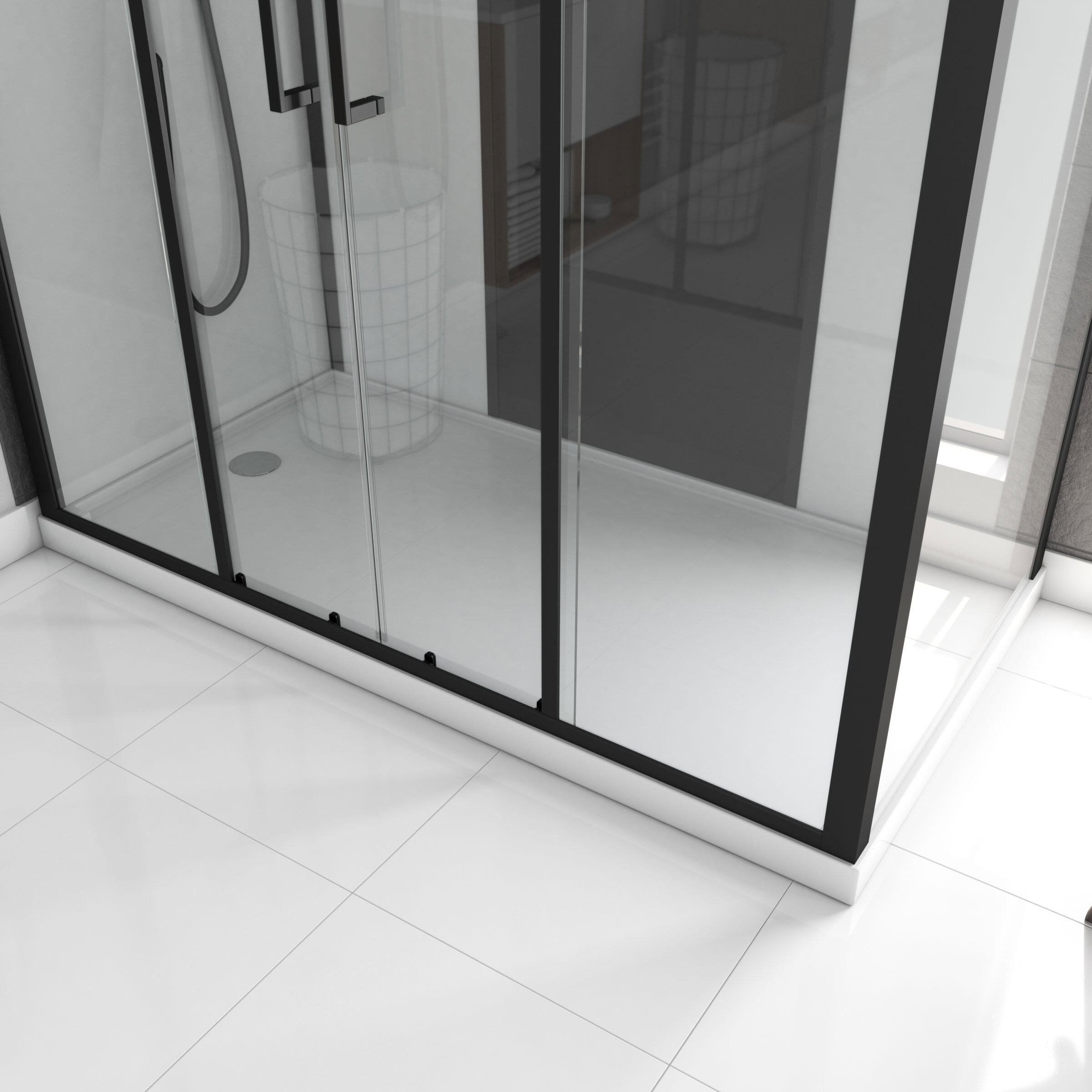 Cabina de ducha loft 170x90x215 cm