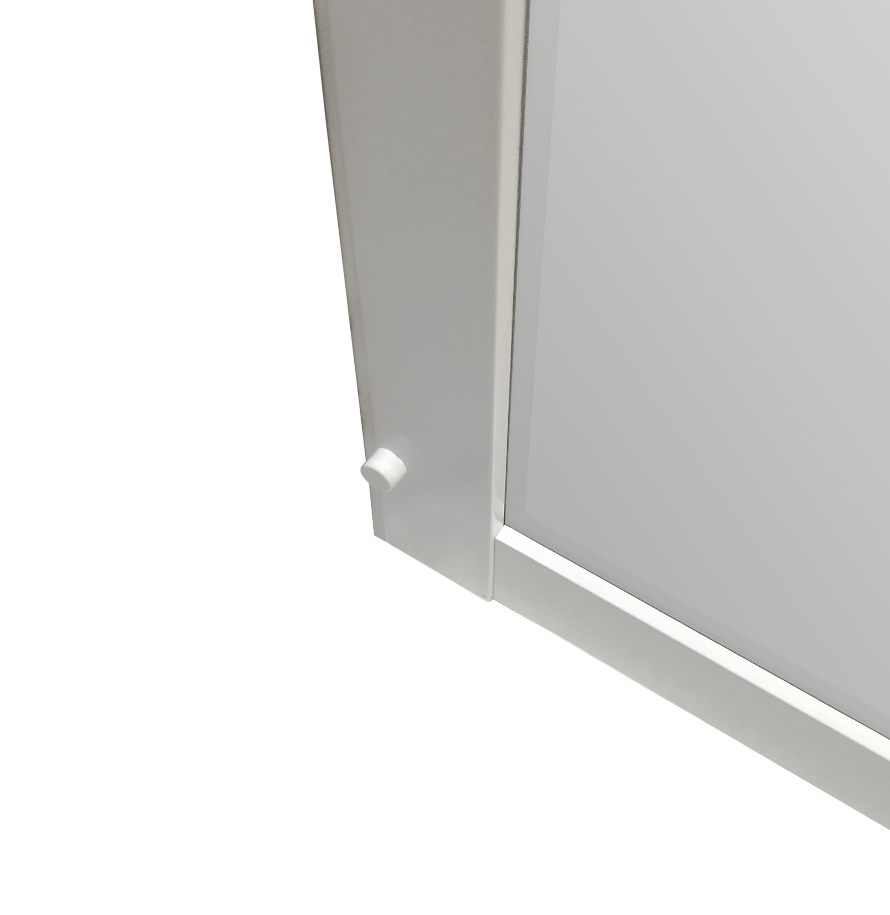 Lateral de duche fixo branco 80x185 cm Essential Sensea - 7