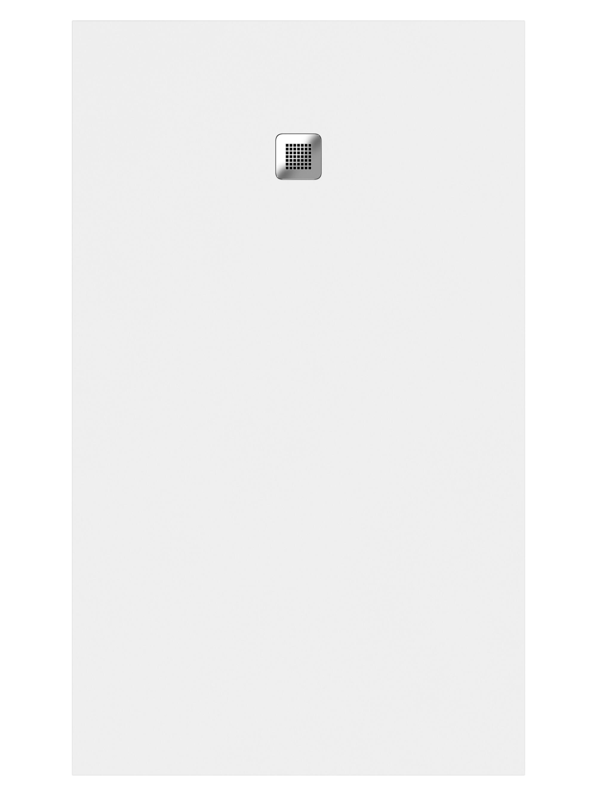 Base de duche válvula rebaixada 120x80 cm branco Pietra - 12