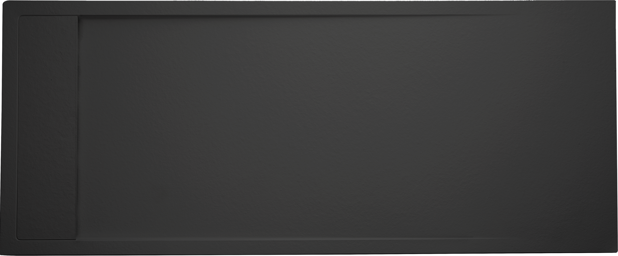 Base de duche SENSEA NEO CARGA MINERAL PRETA 120X80CM - 24