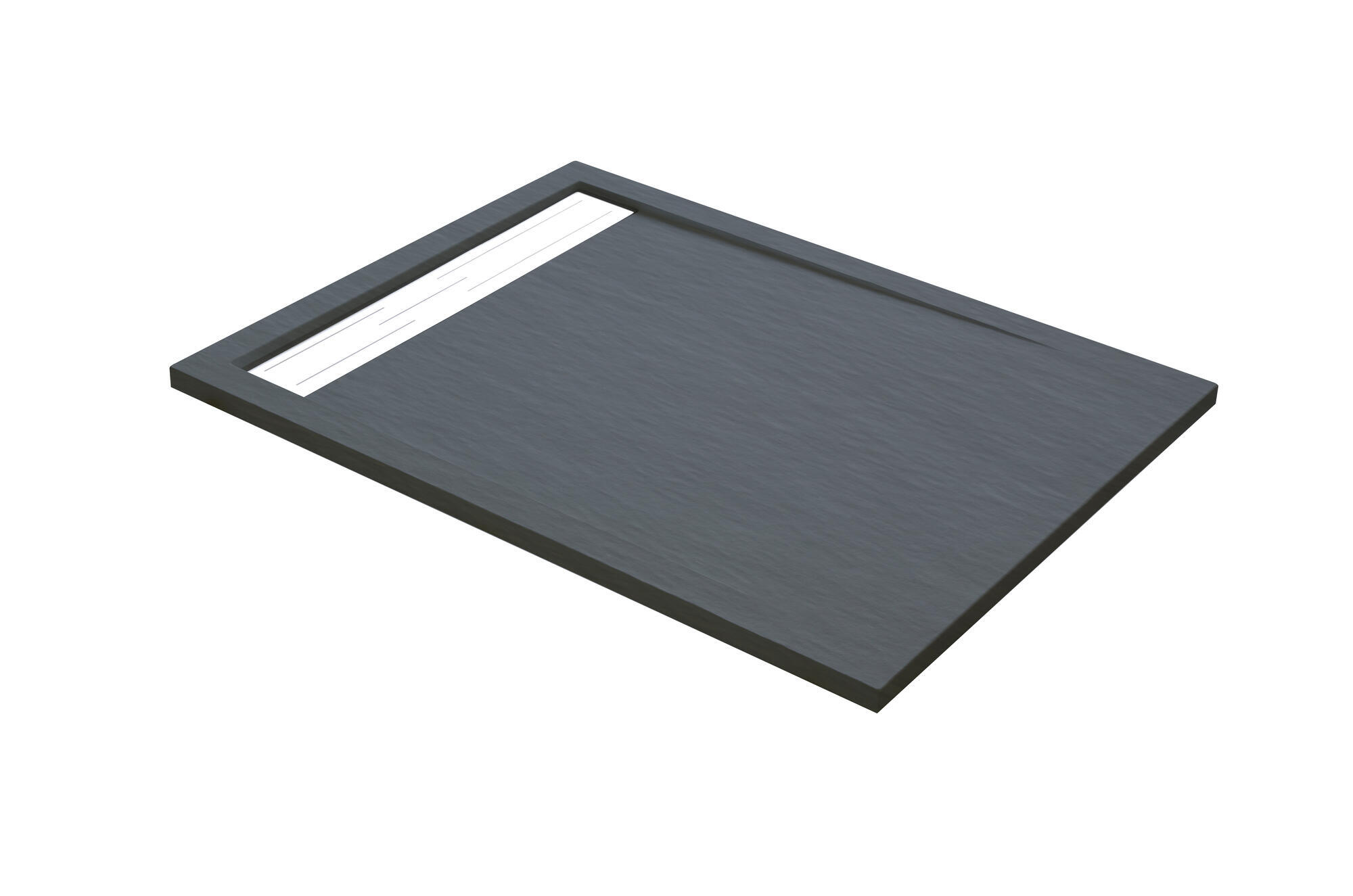 Plato de ducha atlas 80x80 cm antracita