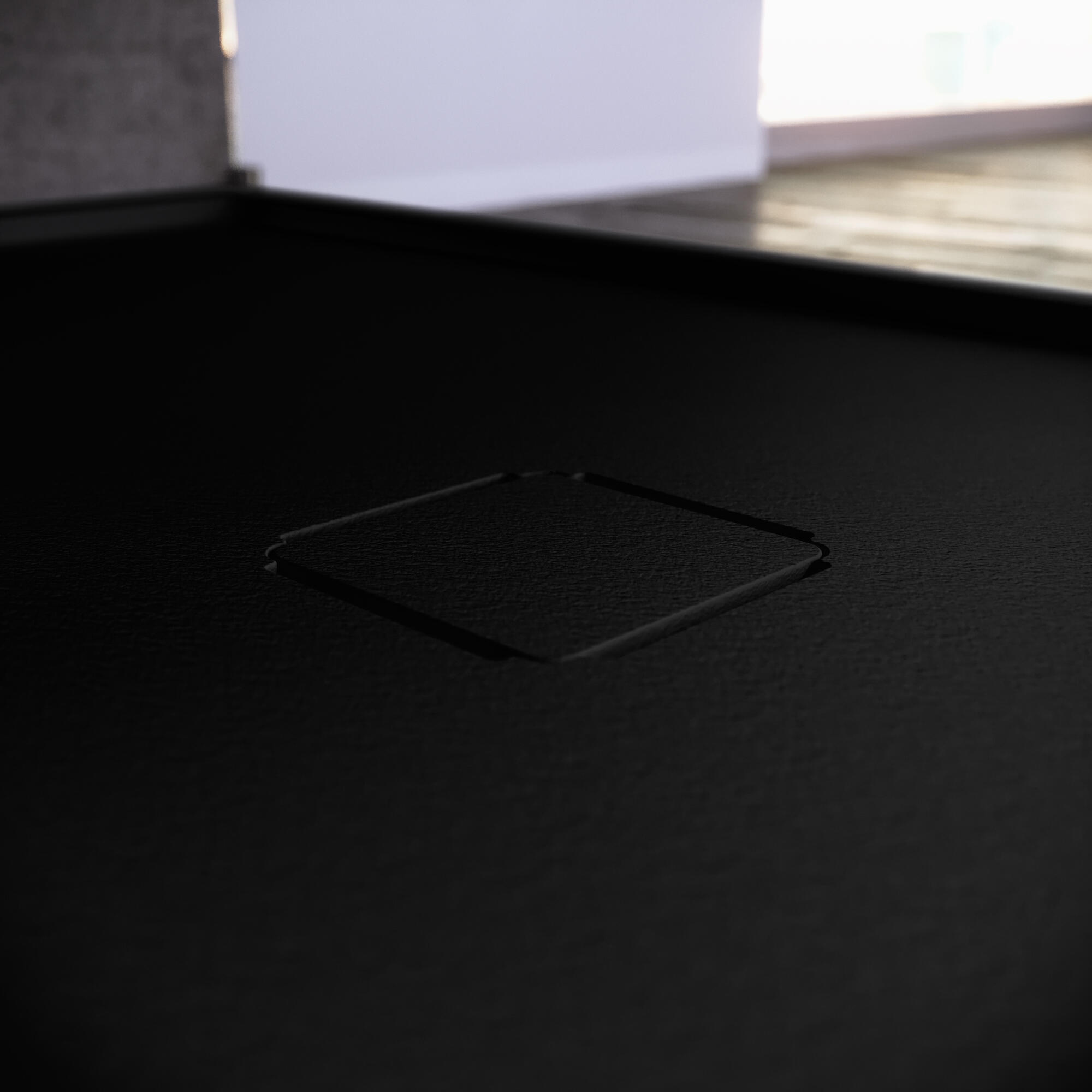 Plato de ducha edo 140x80 cm negro