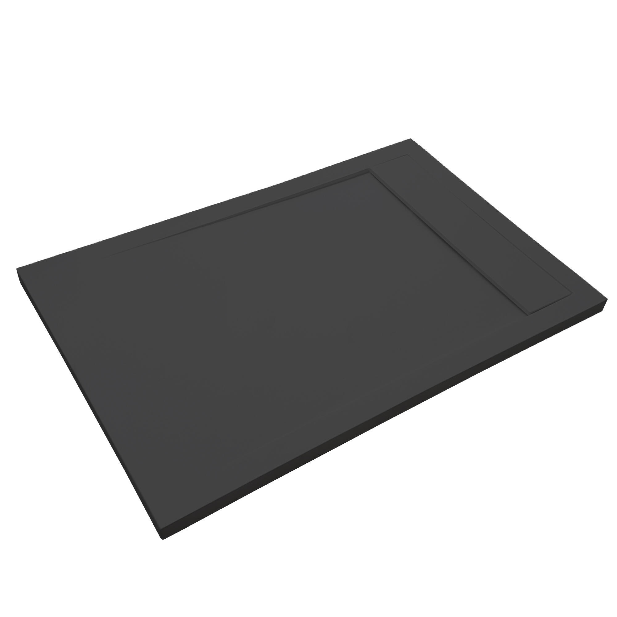 Plato de ducha new york 140x90 cm negro