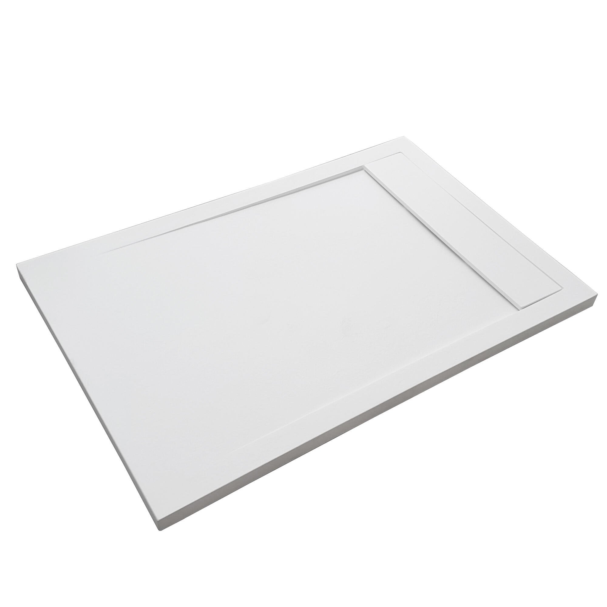 Plato de ducha new york 100x80 cm blanco