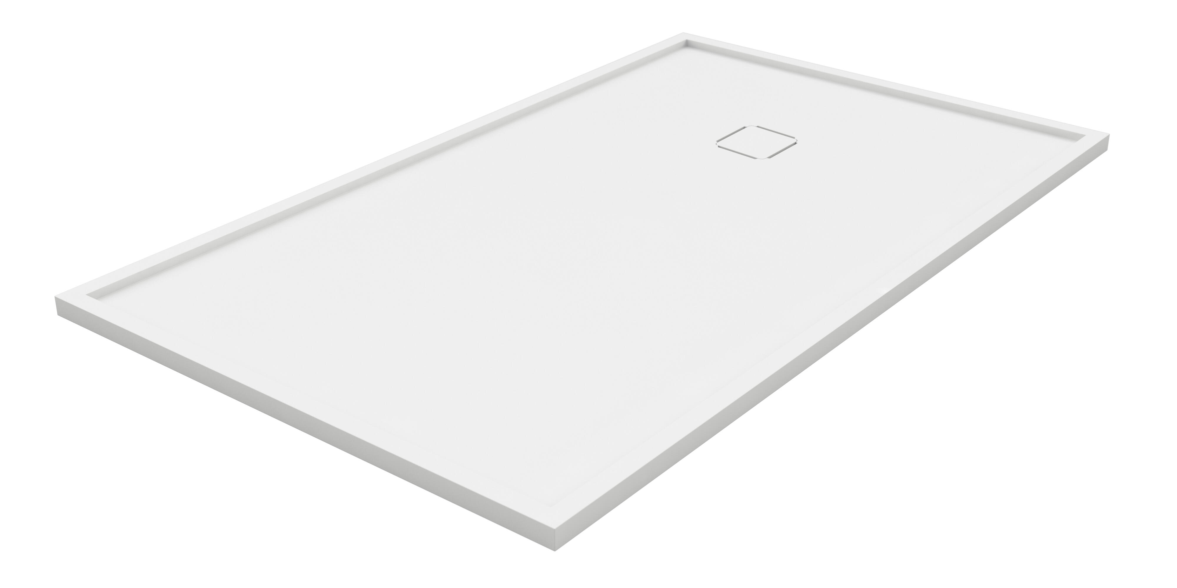 Plato de ducha edo 120x70 cm blanco