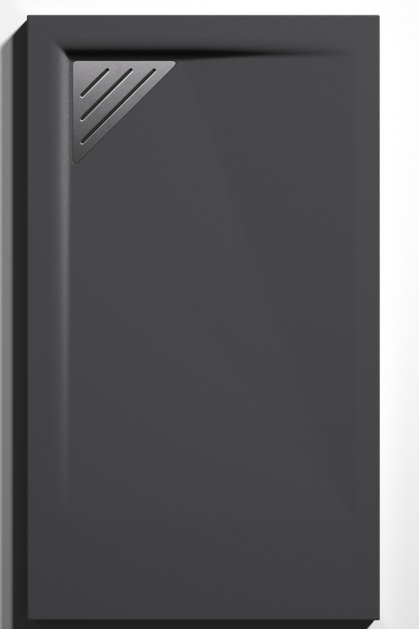 Plato de ducha meet 100x85 cm antracita